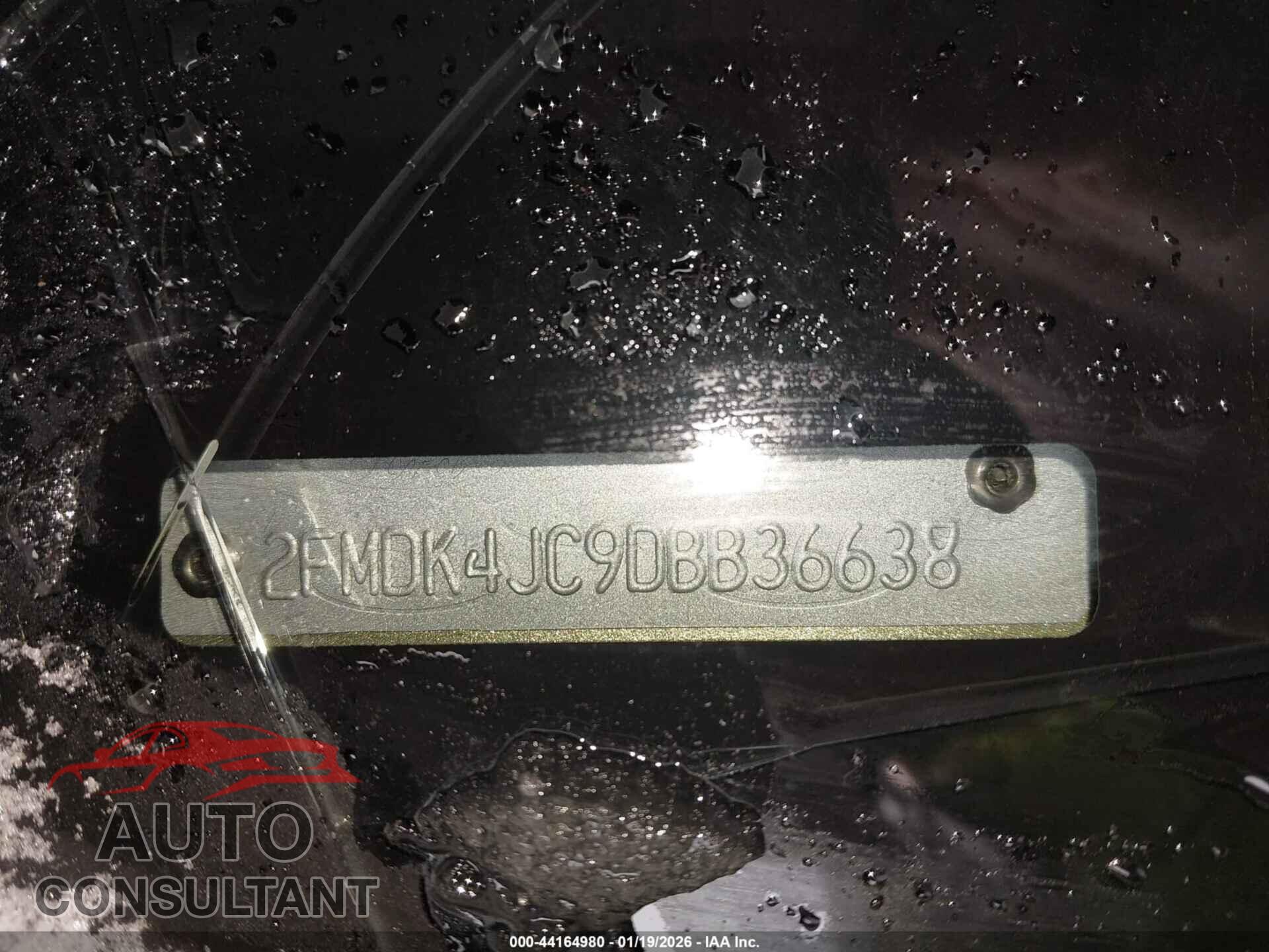 FORD EDGE 2013 - 2FMDK4JC9DBB36638