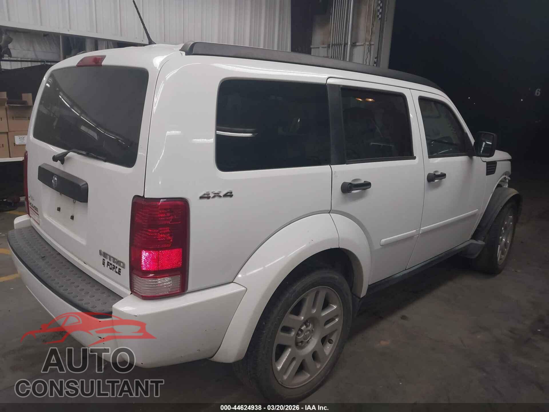 DODGE NITRO 2011 - 1D4PU4GK7BW605847