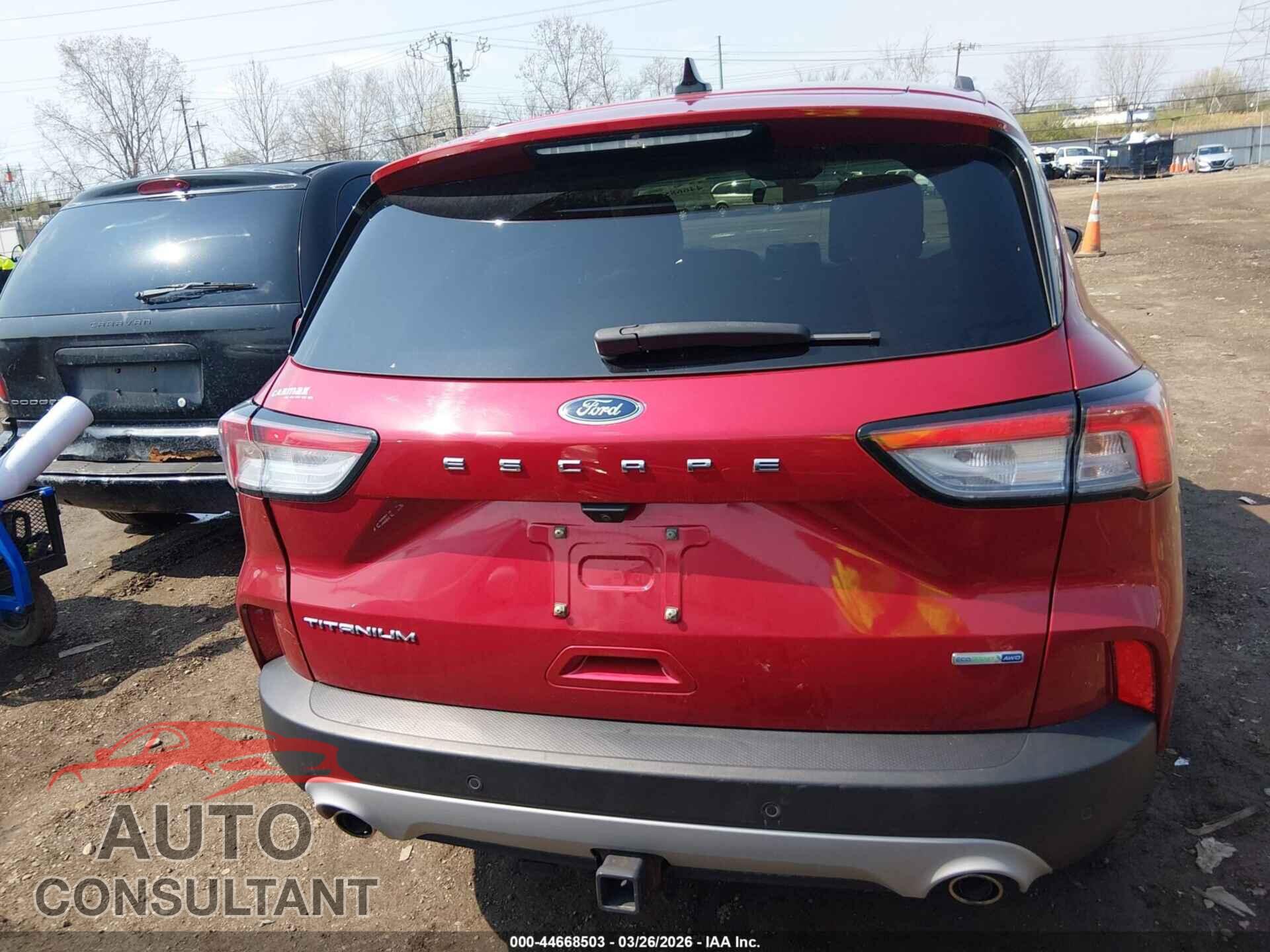 FORD ESCAPE 2020 - 1FMCU9J99LUA09209
