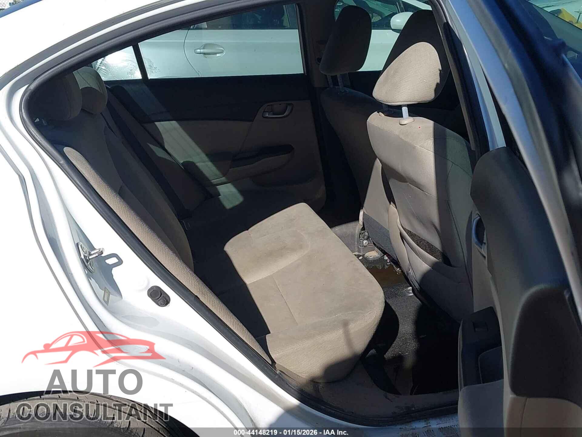 HONDA CIVIC 2013 - 19XFB2F52DE201429