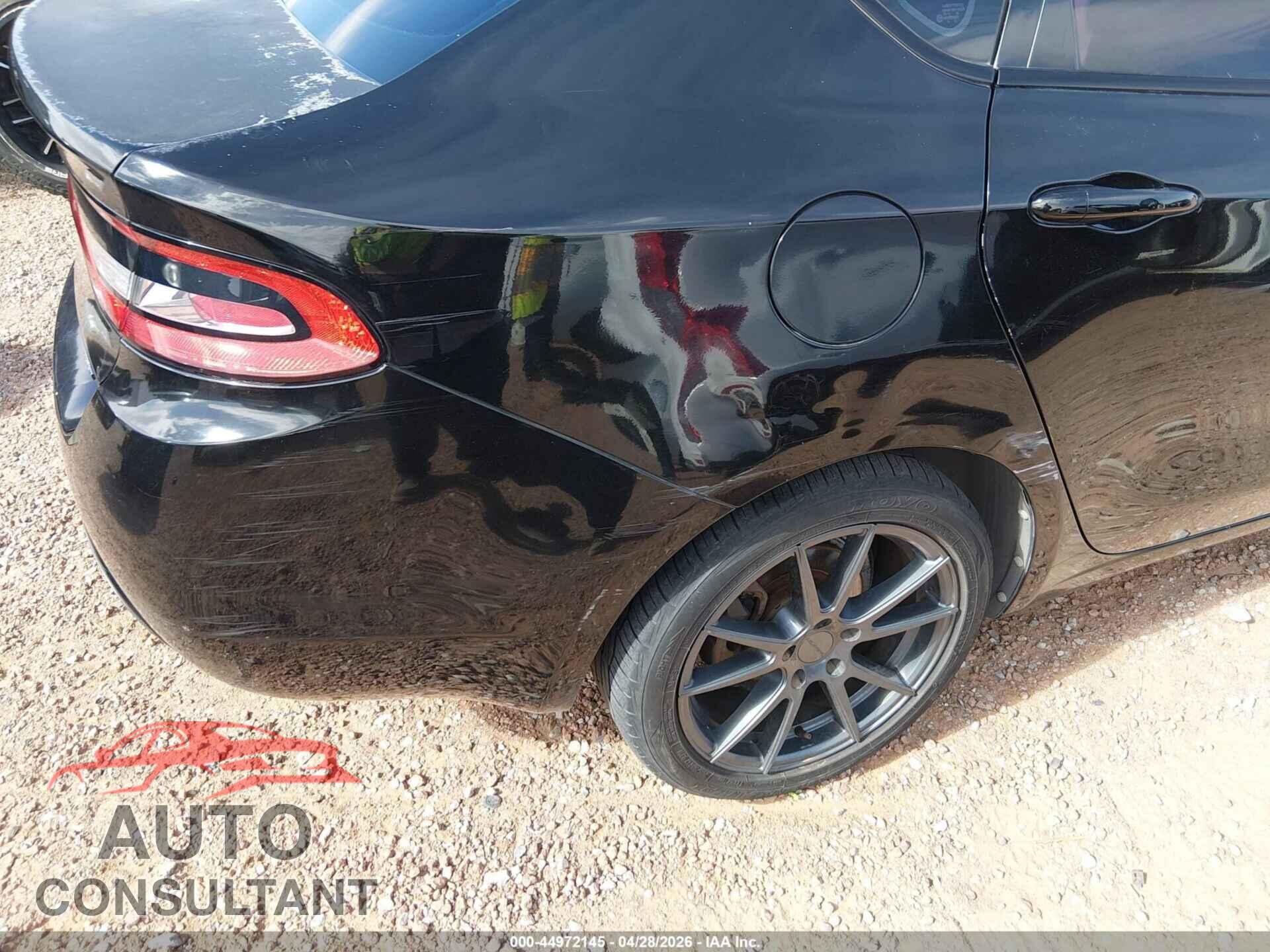 DODGE DART 2013 - 1C3CDFBA4DD205897