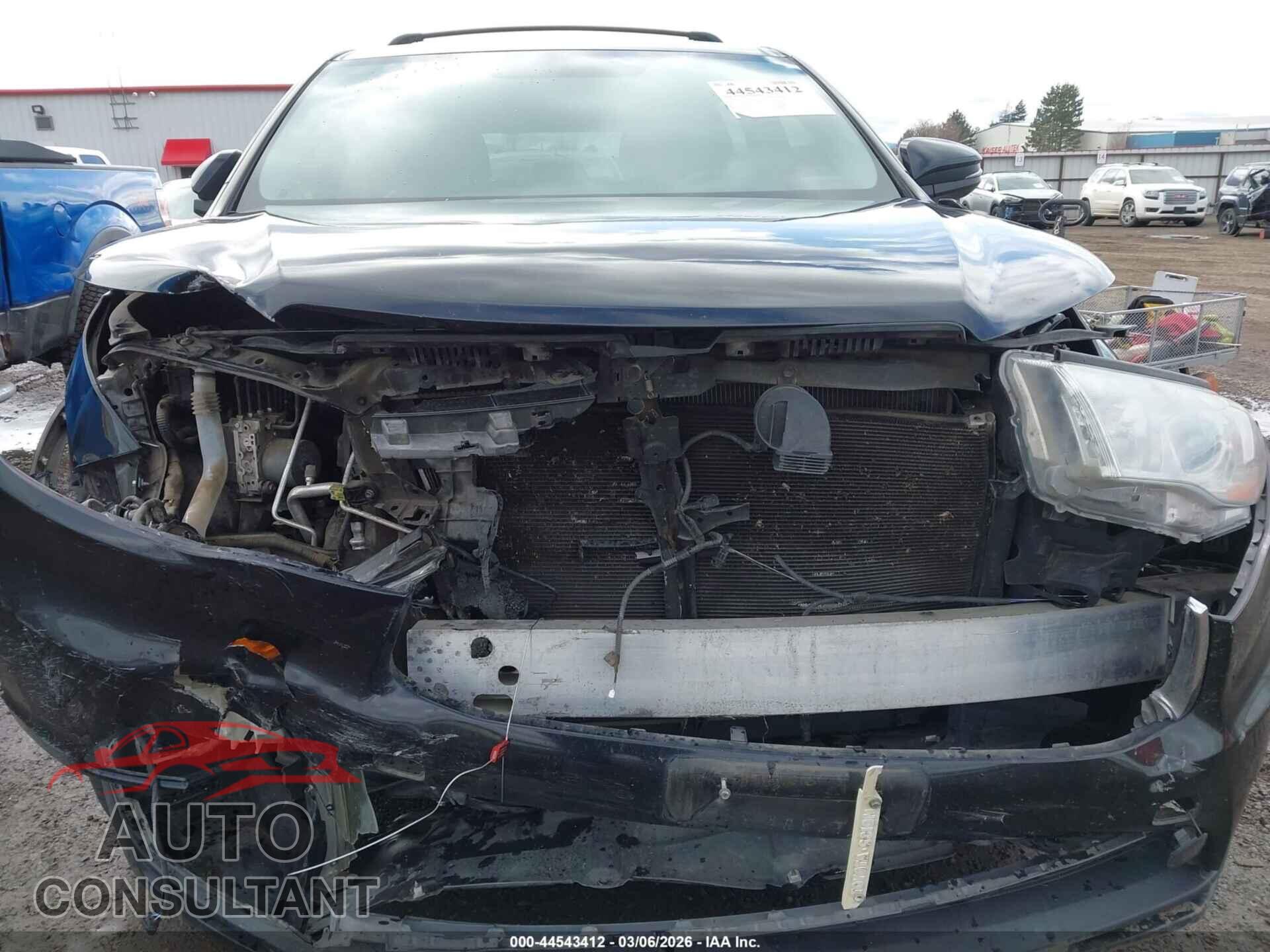TOYOTA HIGHLANDER 2014 - 5TDBKRFH3ES042283