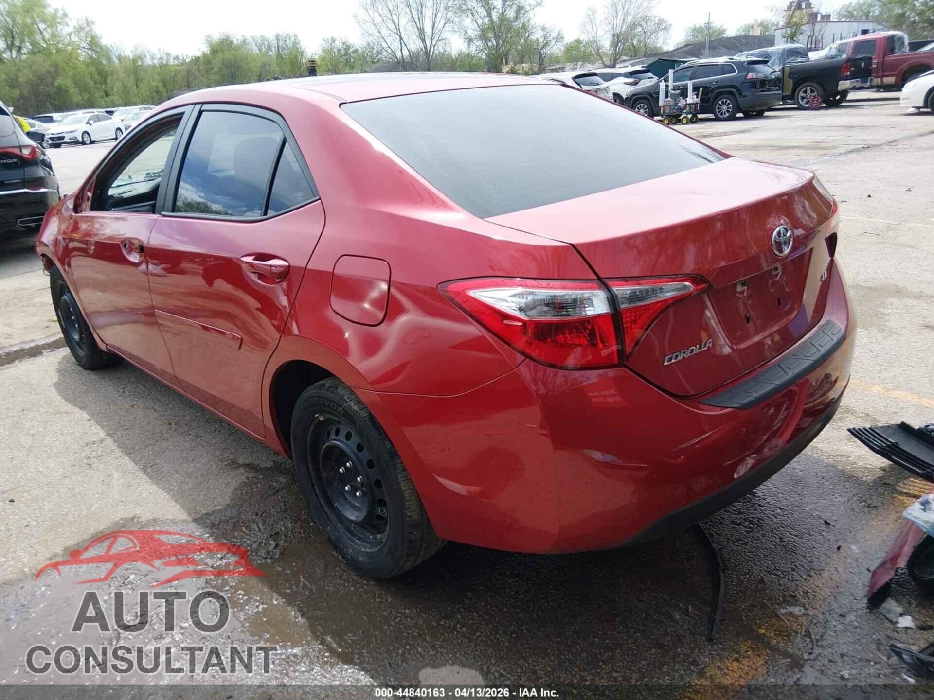 TOYOTA COROLLA 2015 - 5YFBURHE9FP298144