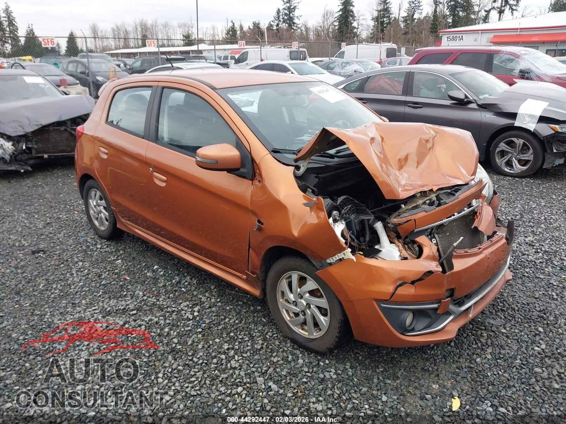 MITSUBISHI MIRAGE 2017 - ML32A4HJ1HH000664