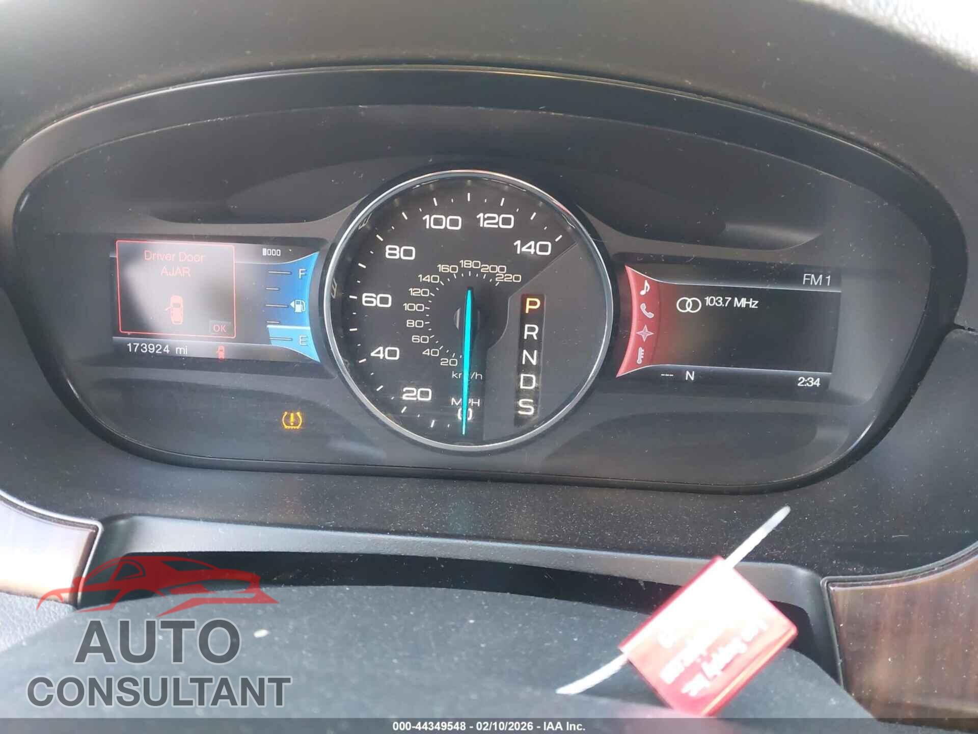 FORD EDGE 2013 - 2FMDK4KC2DBA11172