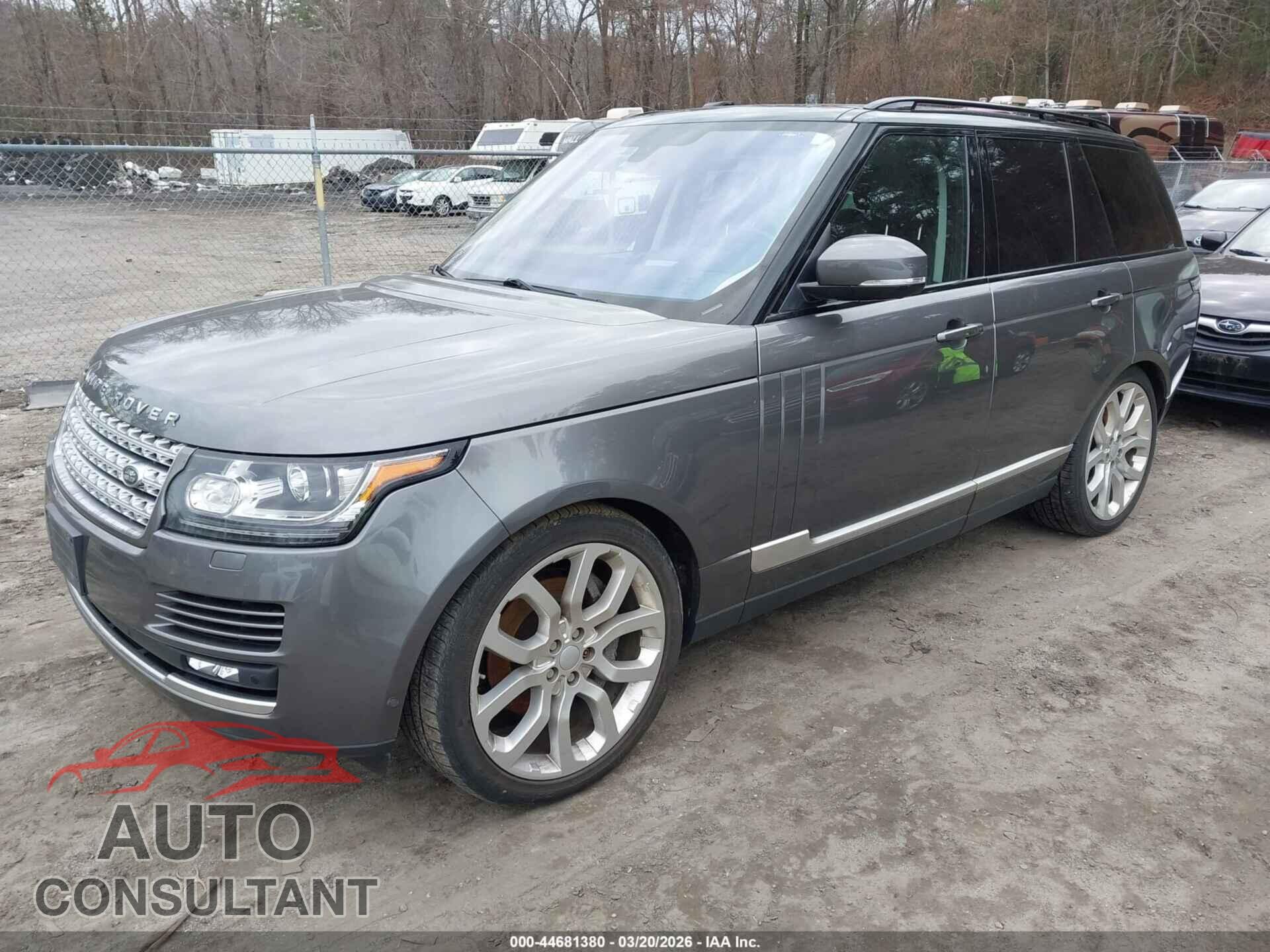 LAND ROVER RANGE ROVER 2016 - SALGS2PF5GA318529