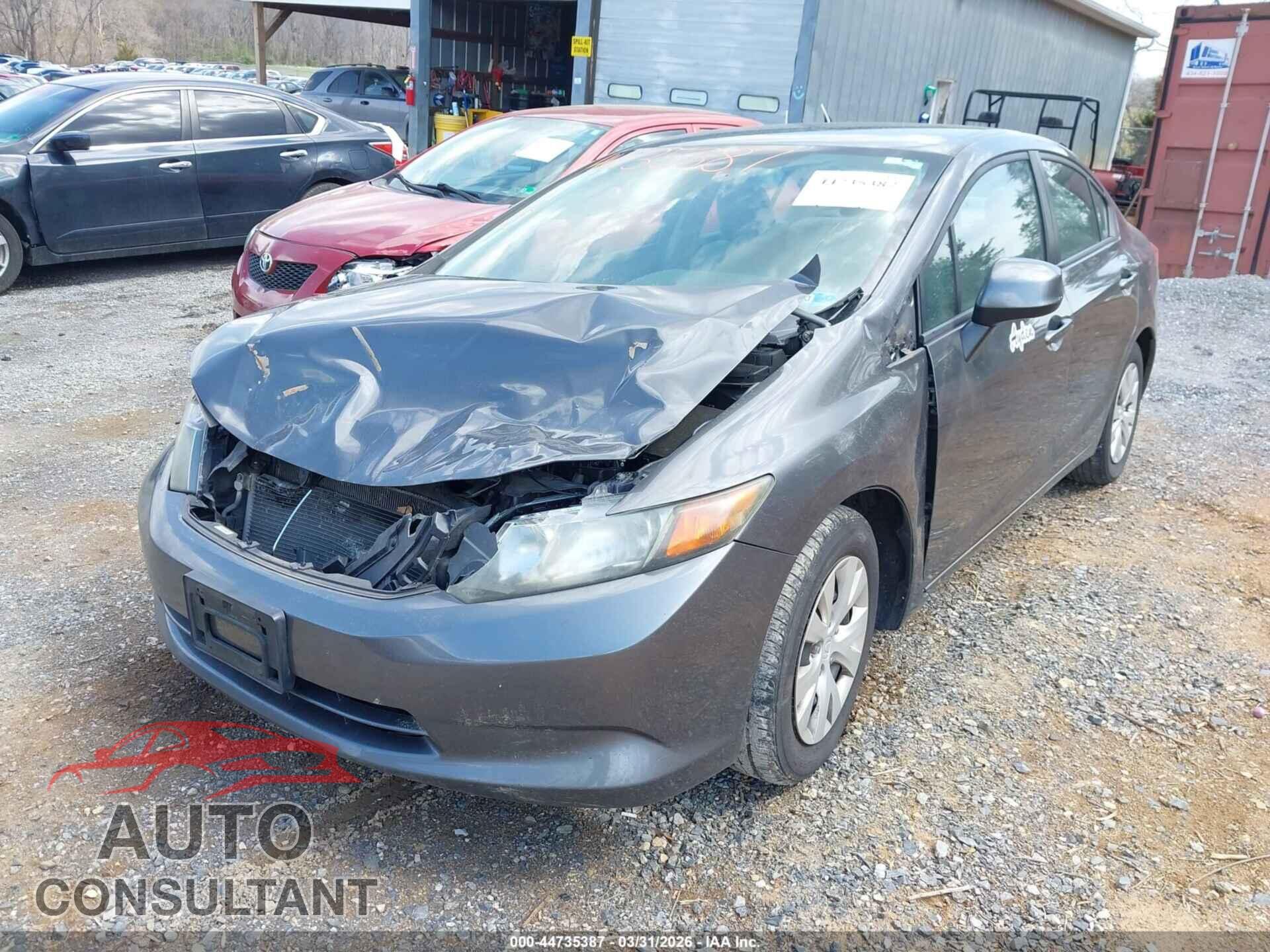 HONDA CIVIC 2012 - 2HGFB2F55CH577286
