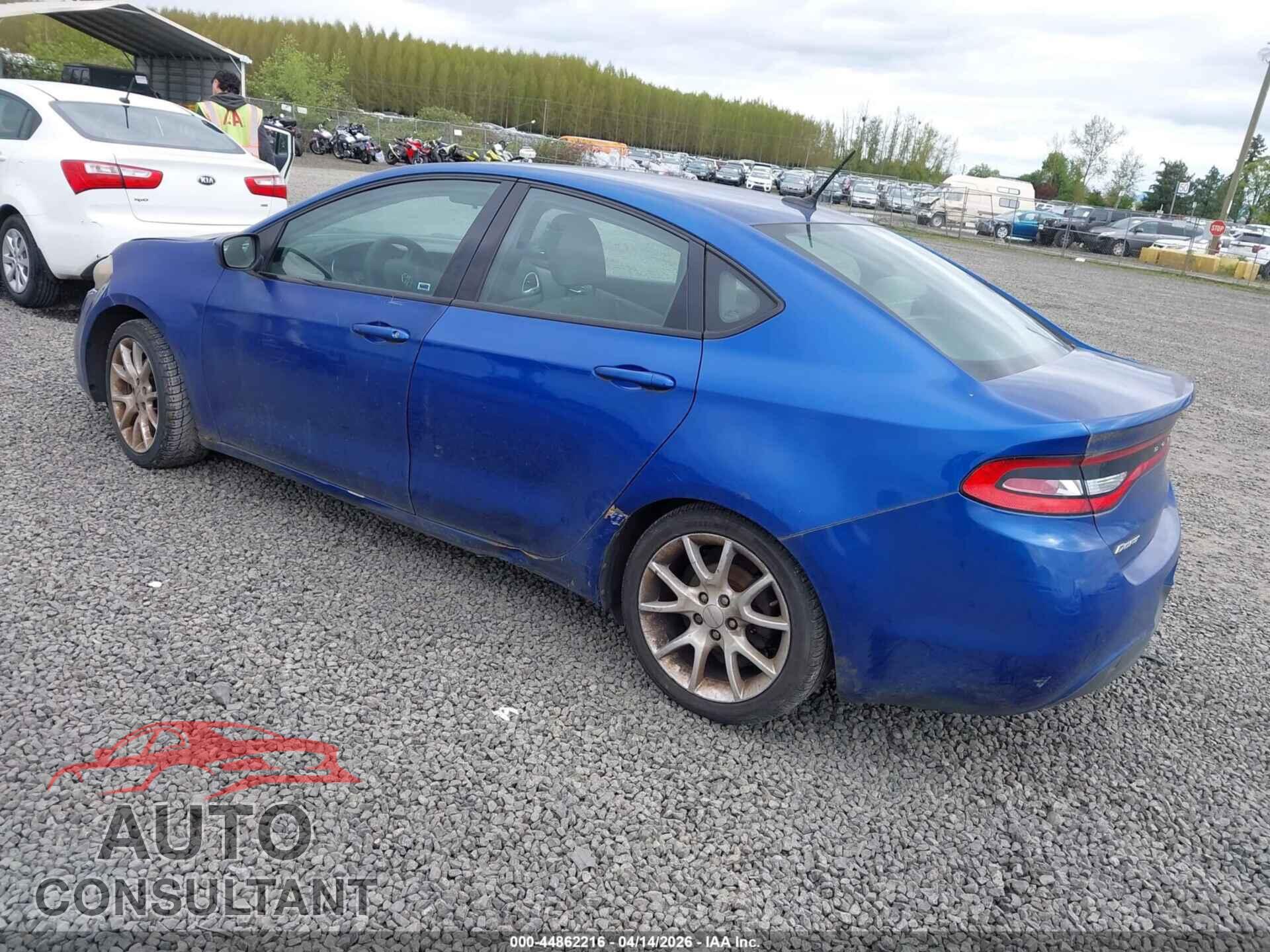 DODGE DART 2013 - 1C3CDFBA7DD170949