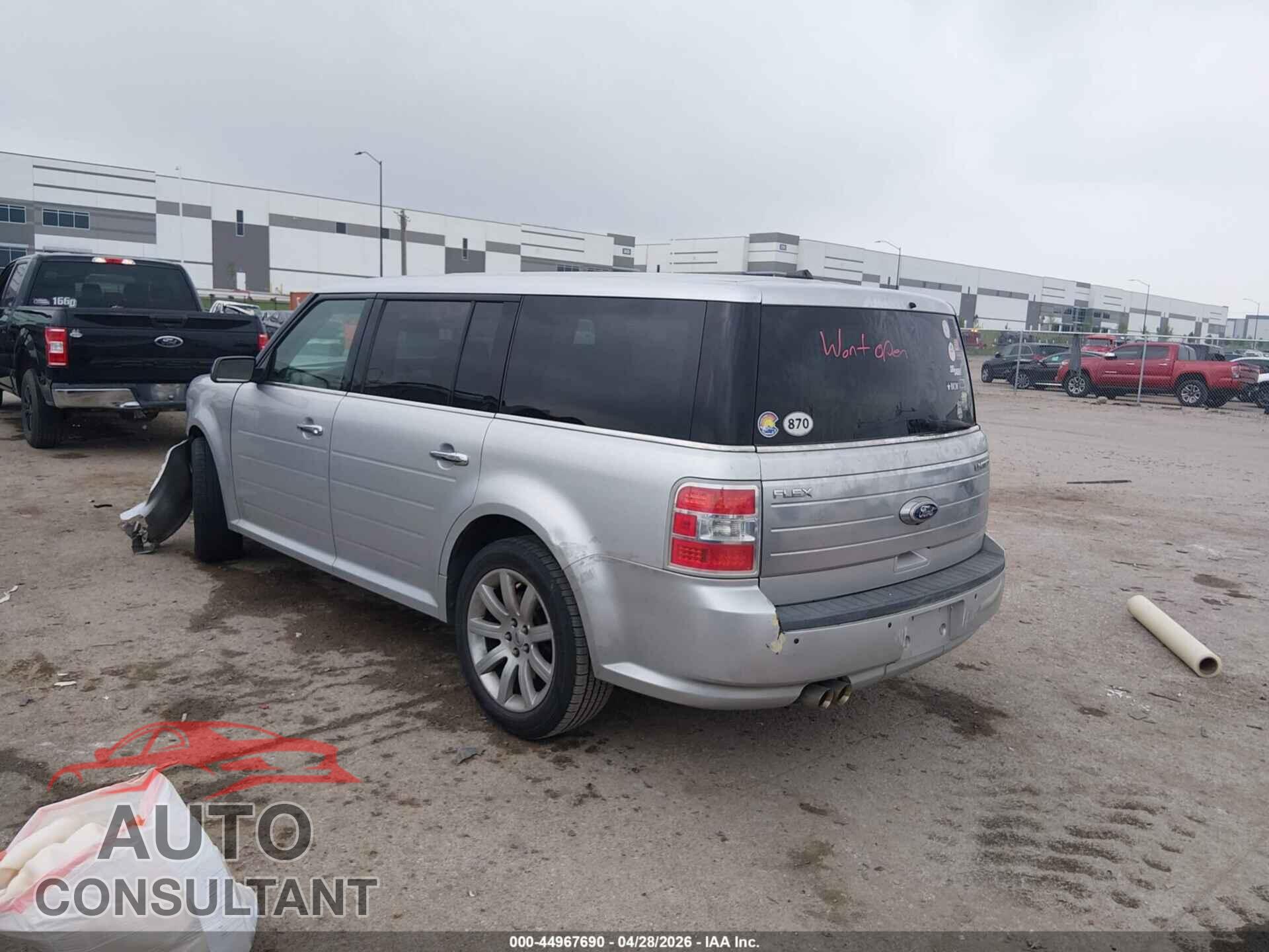 FORD FLEX 2011 - 2FMGK5DC2BBD03983