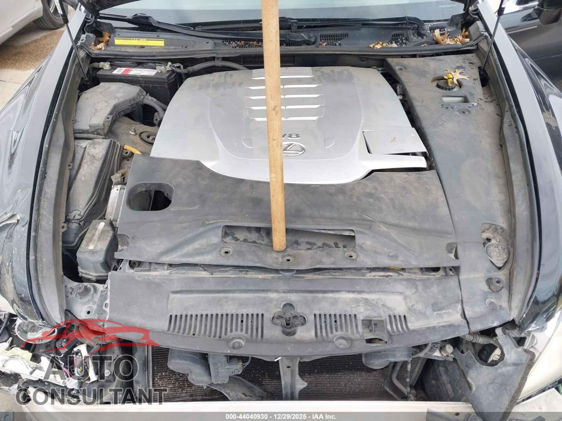 LEXUS LS 460 2010 - JTHBL5EF5A5091991