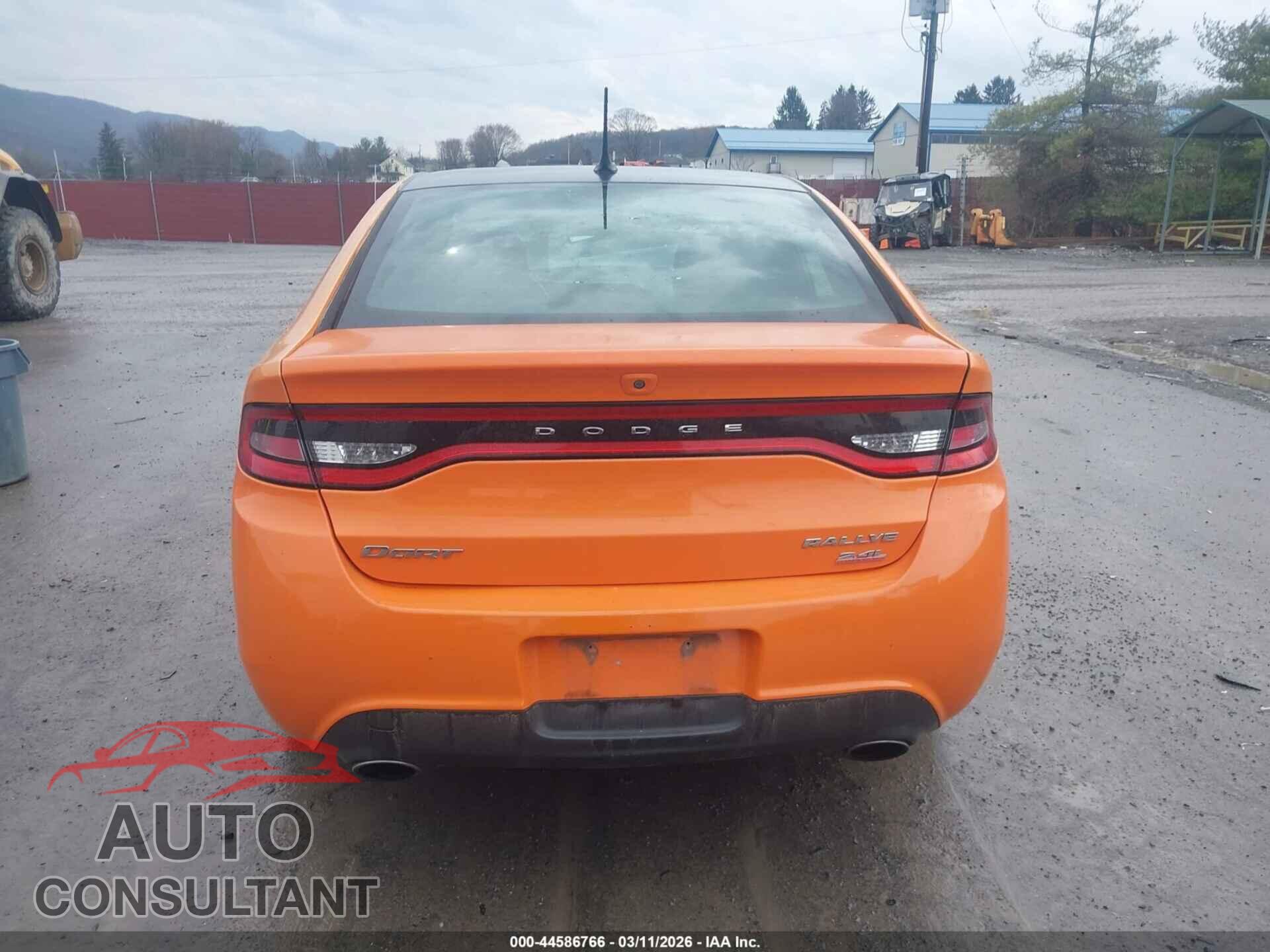 DODGE DART 2014 - 1C3CDFEB9ED747972