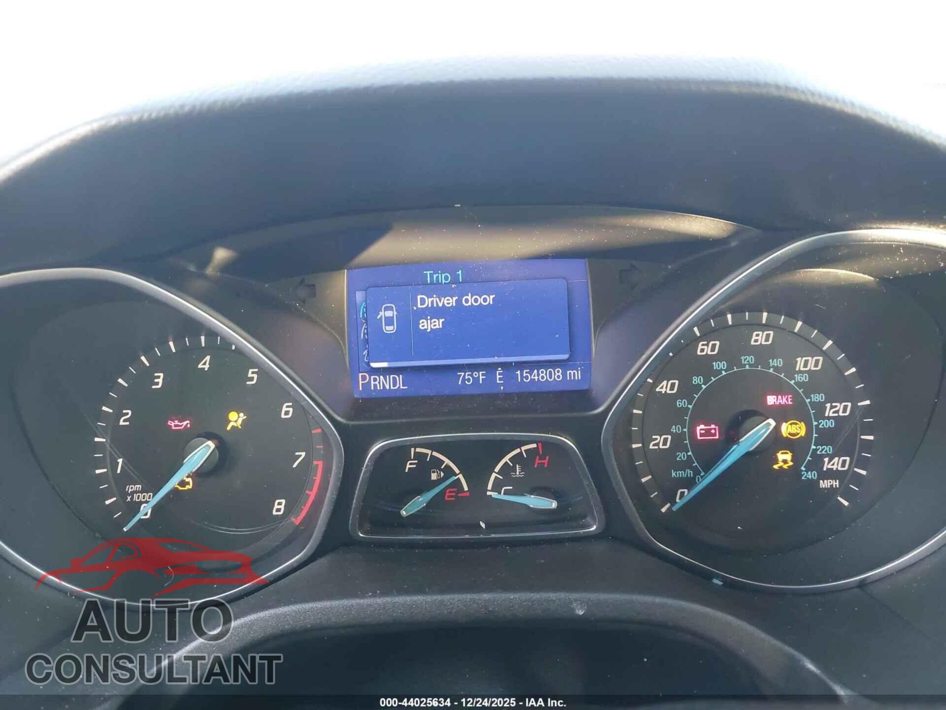 FORD FOCUS 2013 - 1FADP3F24DL149772