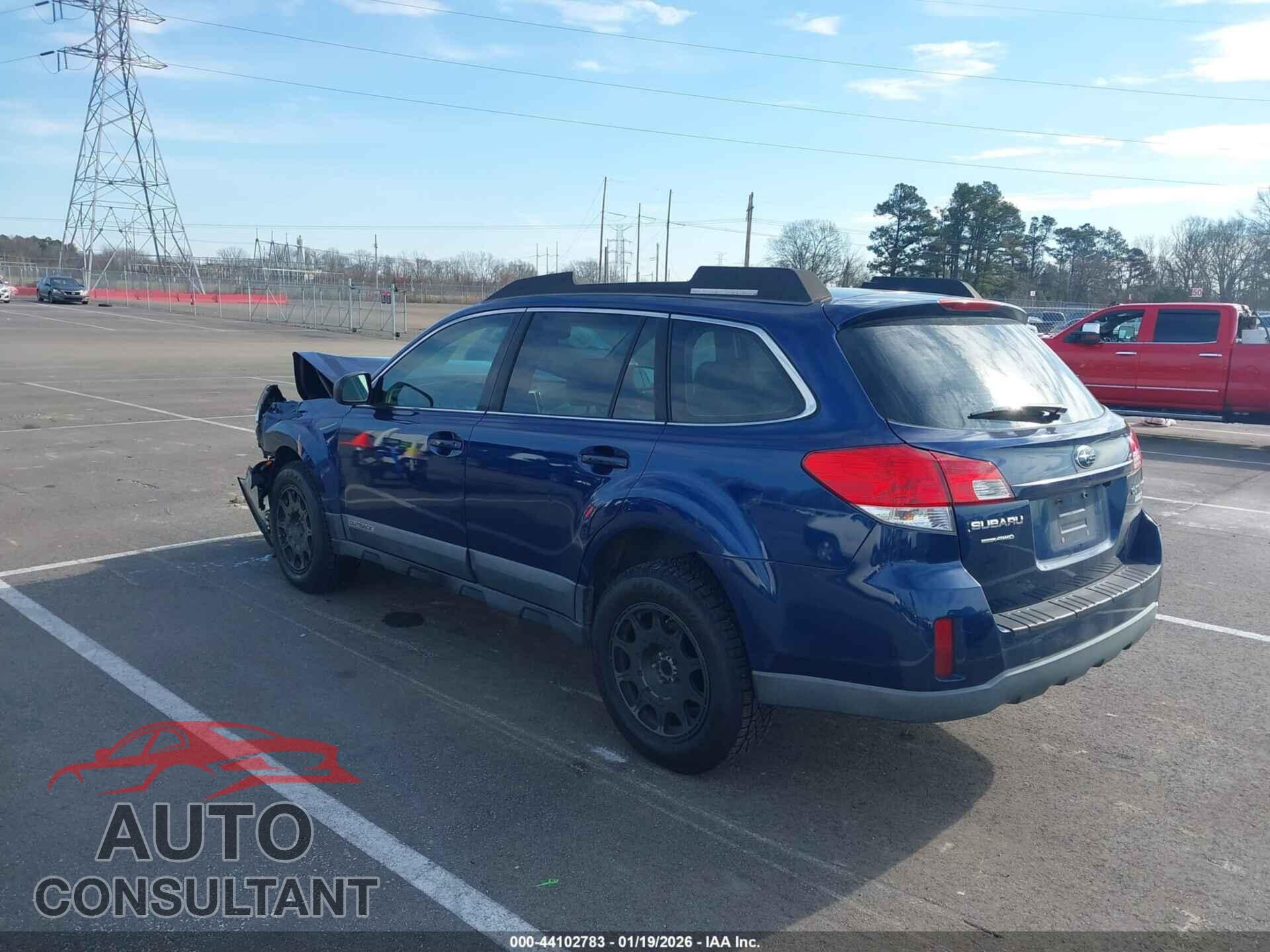 SUBARU OUTBACK 2010 - 4S4BRBAC5A3376806