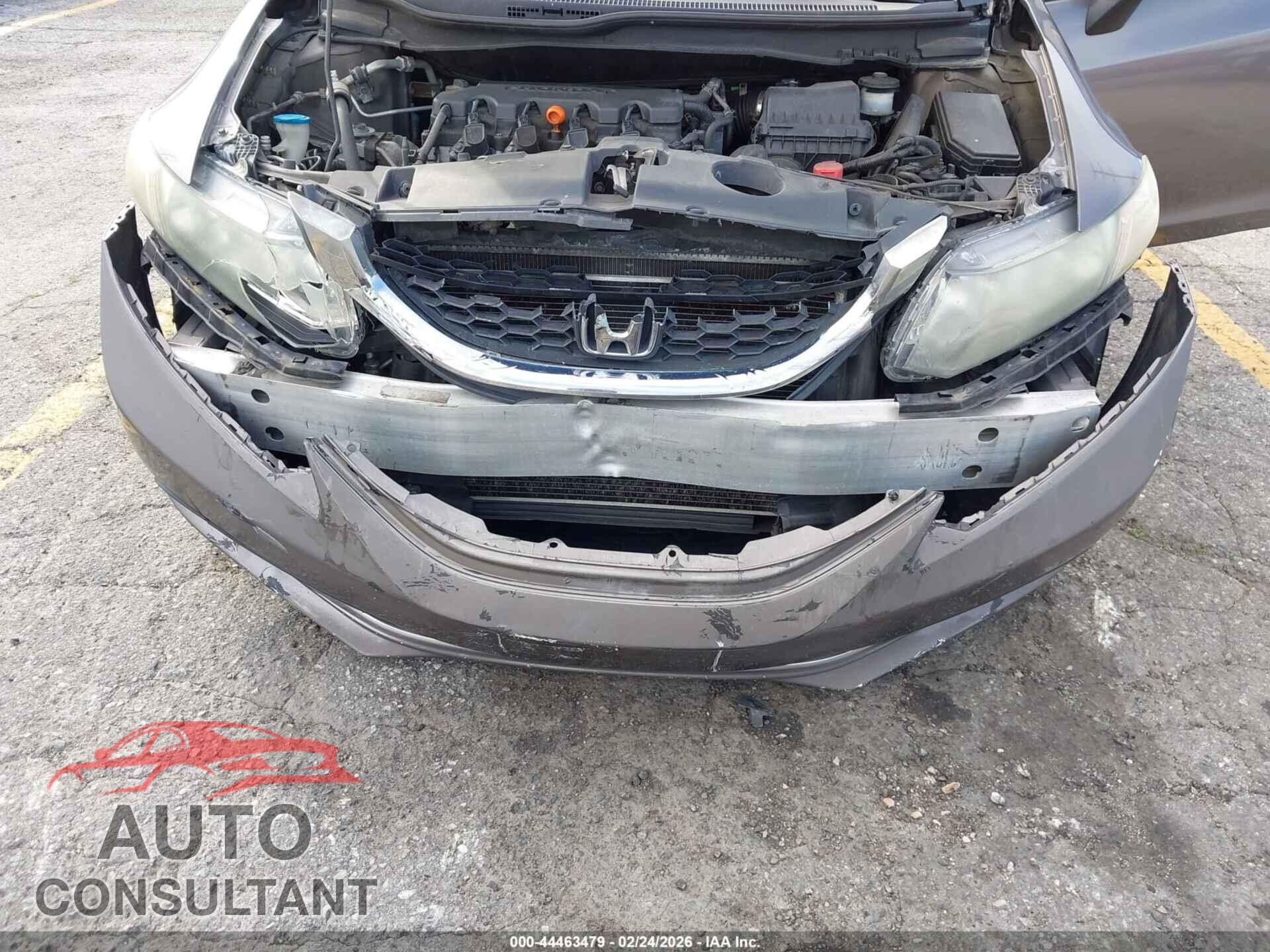 HONDA CIVIC 2013 - 19XFB2F52DE231059