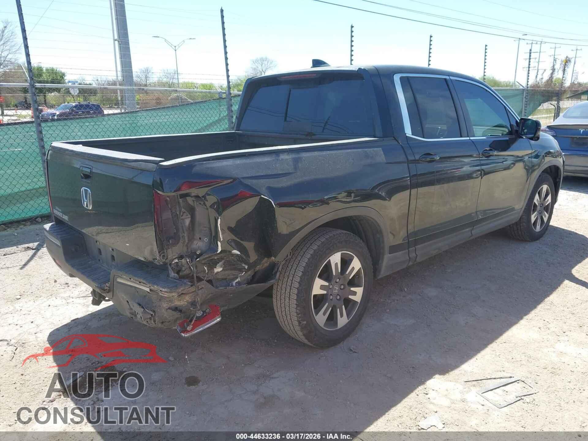 HONDA RIDGELINE 2019 - 5FPYK2F68KB005592