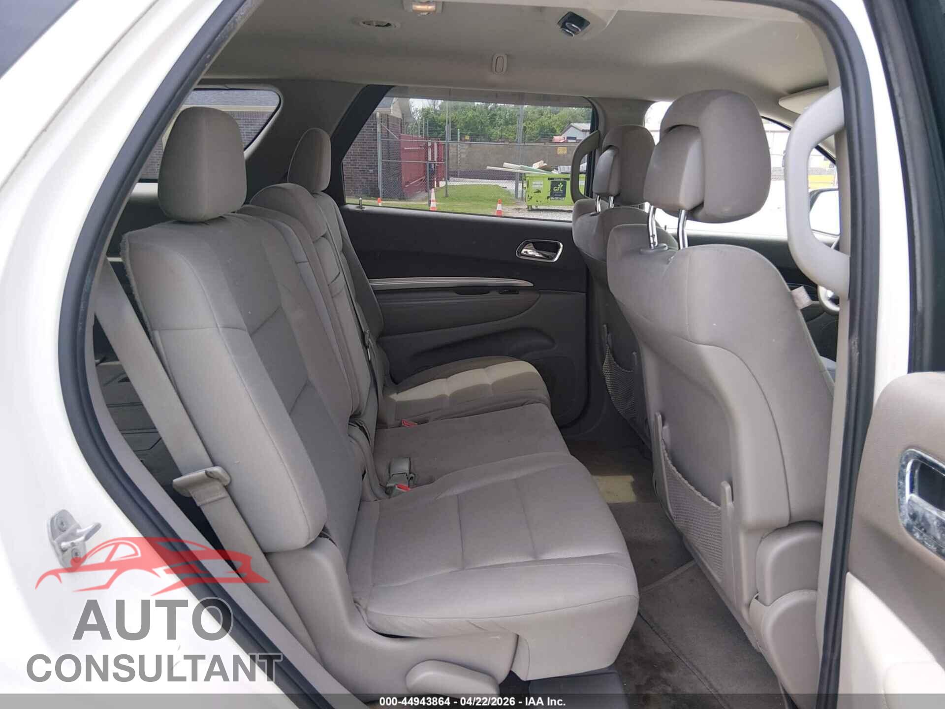 DODGE DURANGO 2012 - 1C4RDHAG5CC173053