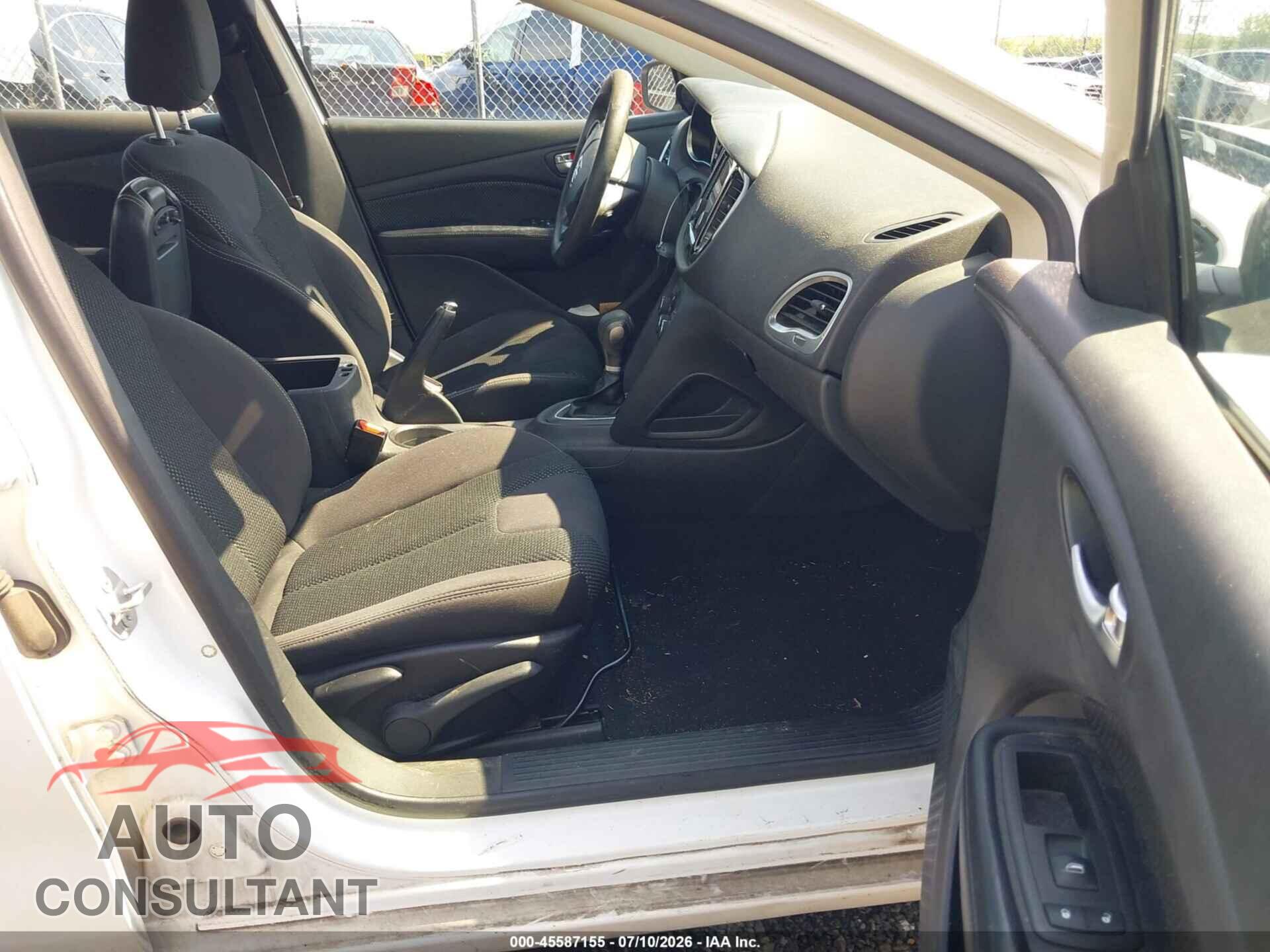 DODGE DART 2015 - 1C3CDFBB3FD140925