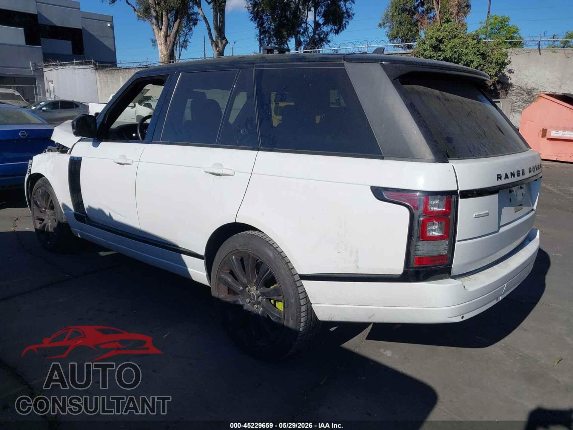 LAND ROVER RANGE ROVER 2016 - SALGS2EF1GA246473