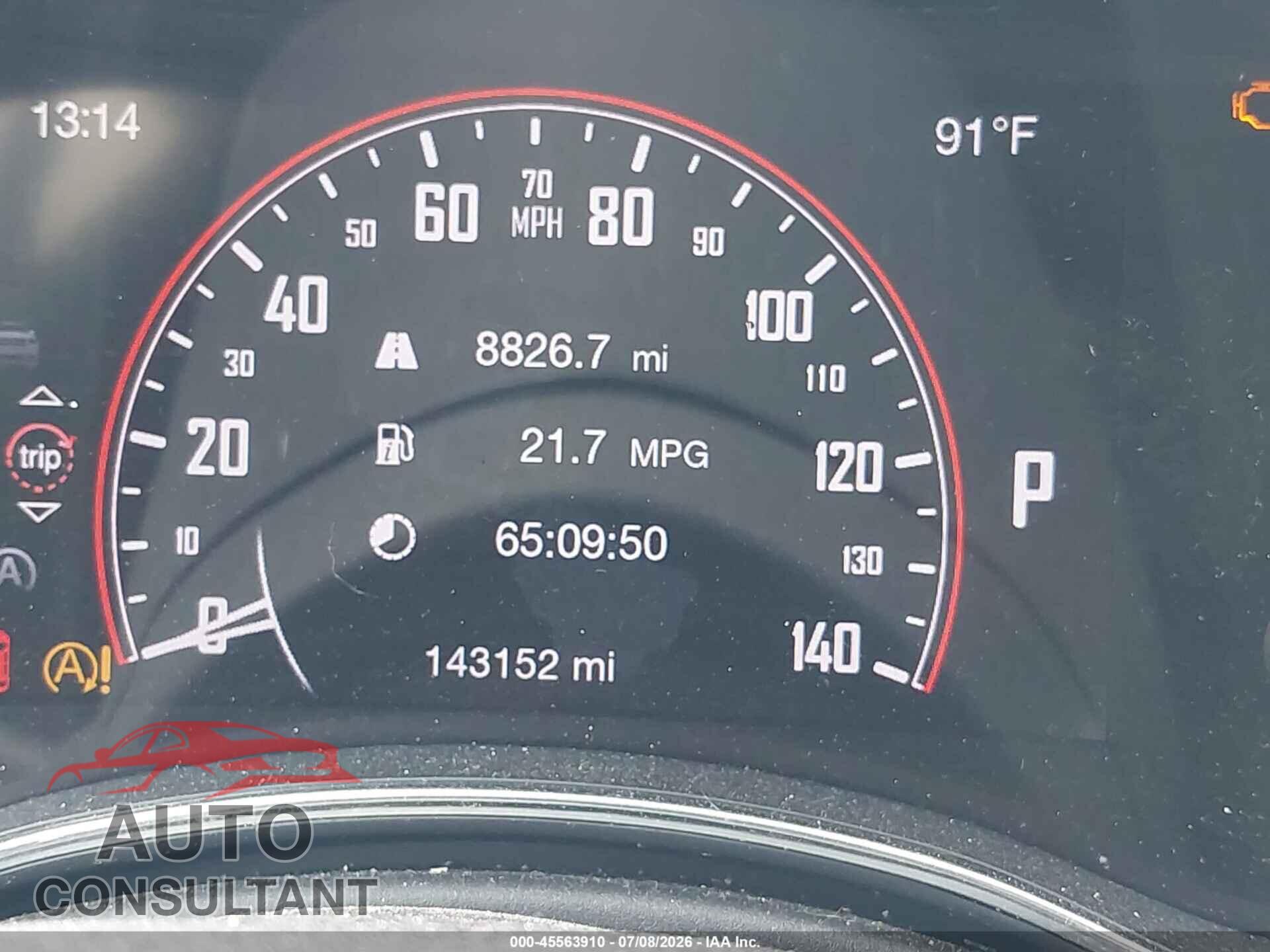 DODGE DURANGO 2017 - 1C4RDJAG3HC606514