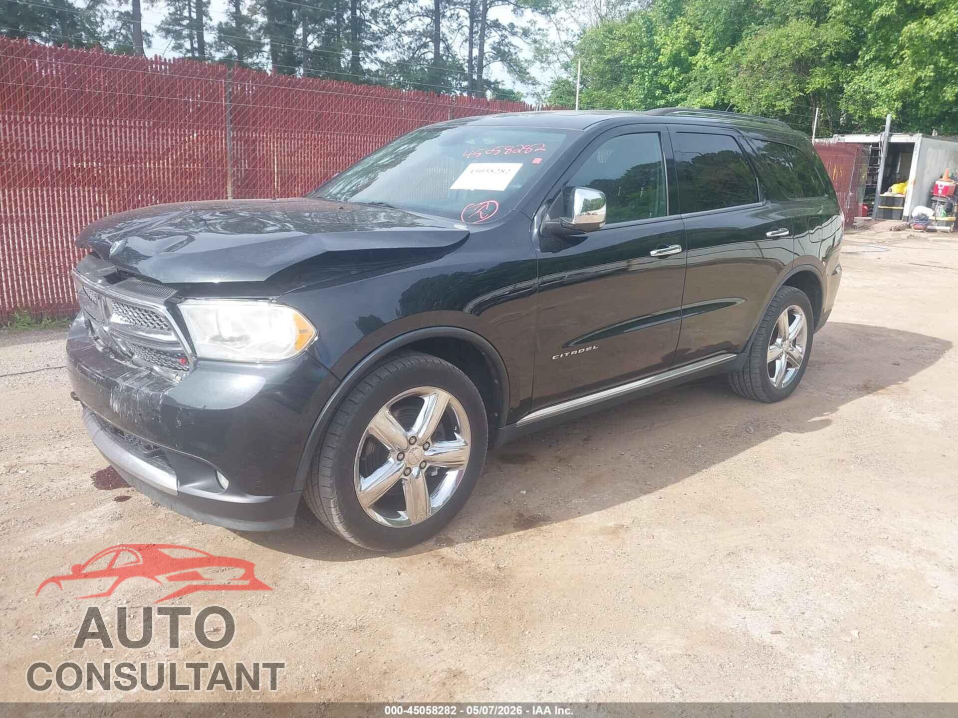 DODGE DURANGO 2013 - 1C4RDJEG0DC500753
