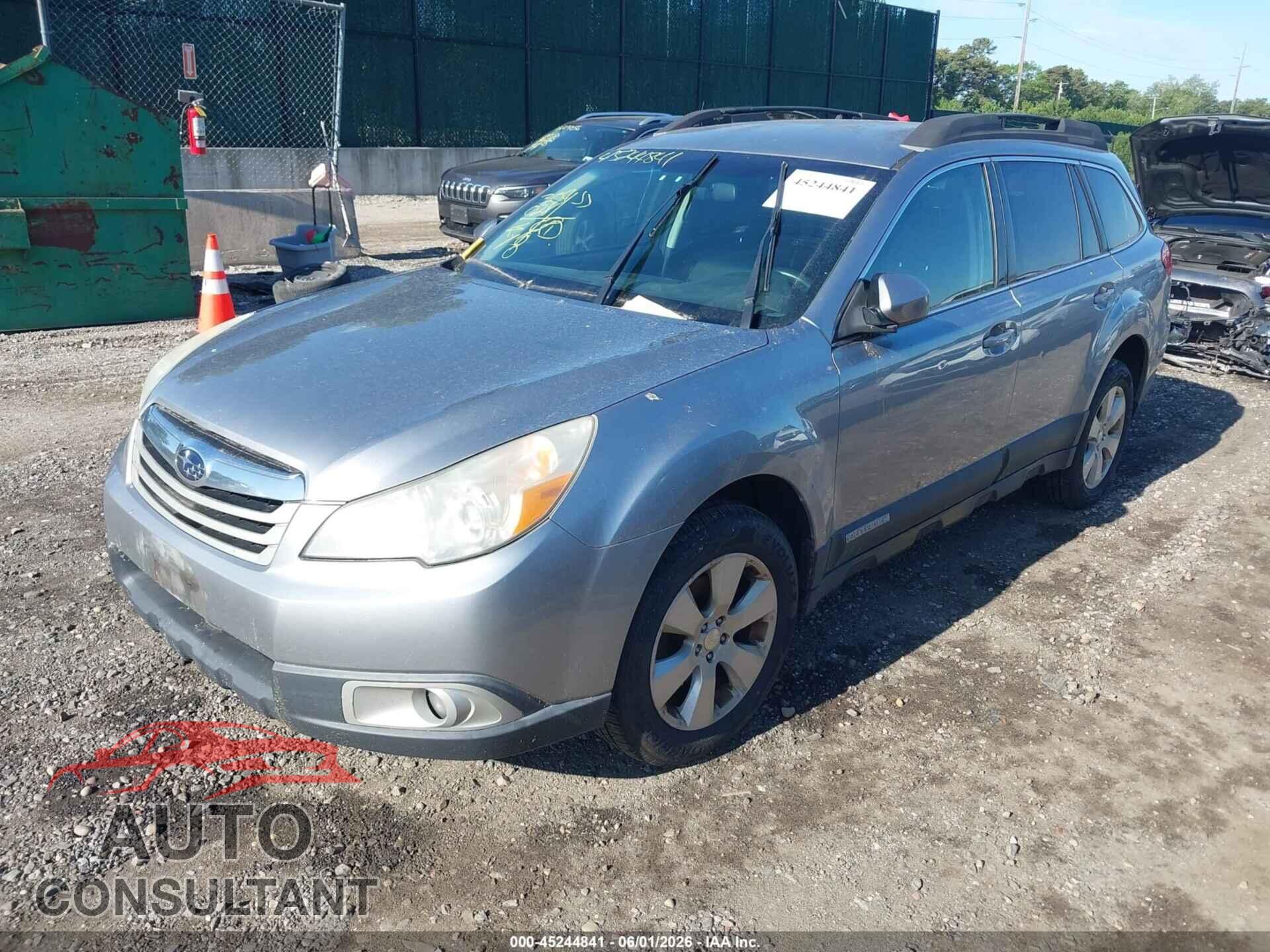 SUBARU OUTBACK 2011 - 4S4BRBCC8B3416164