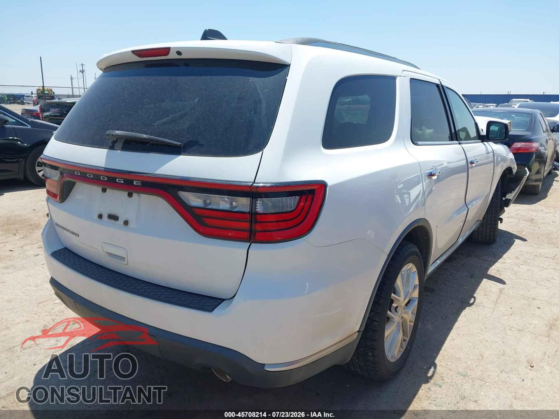 DODGE DURANGO 2017 - 1C4RDHAG7HC709279