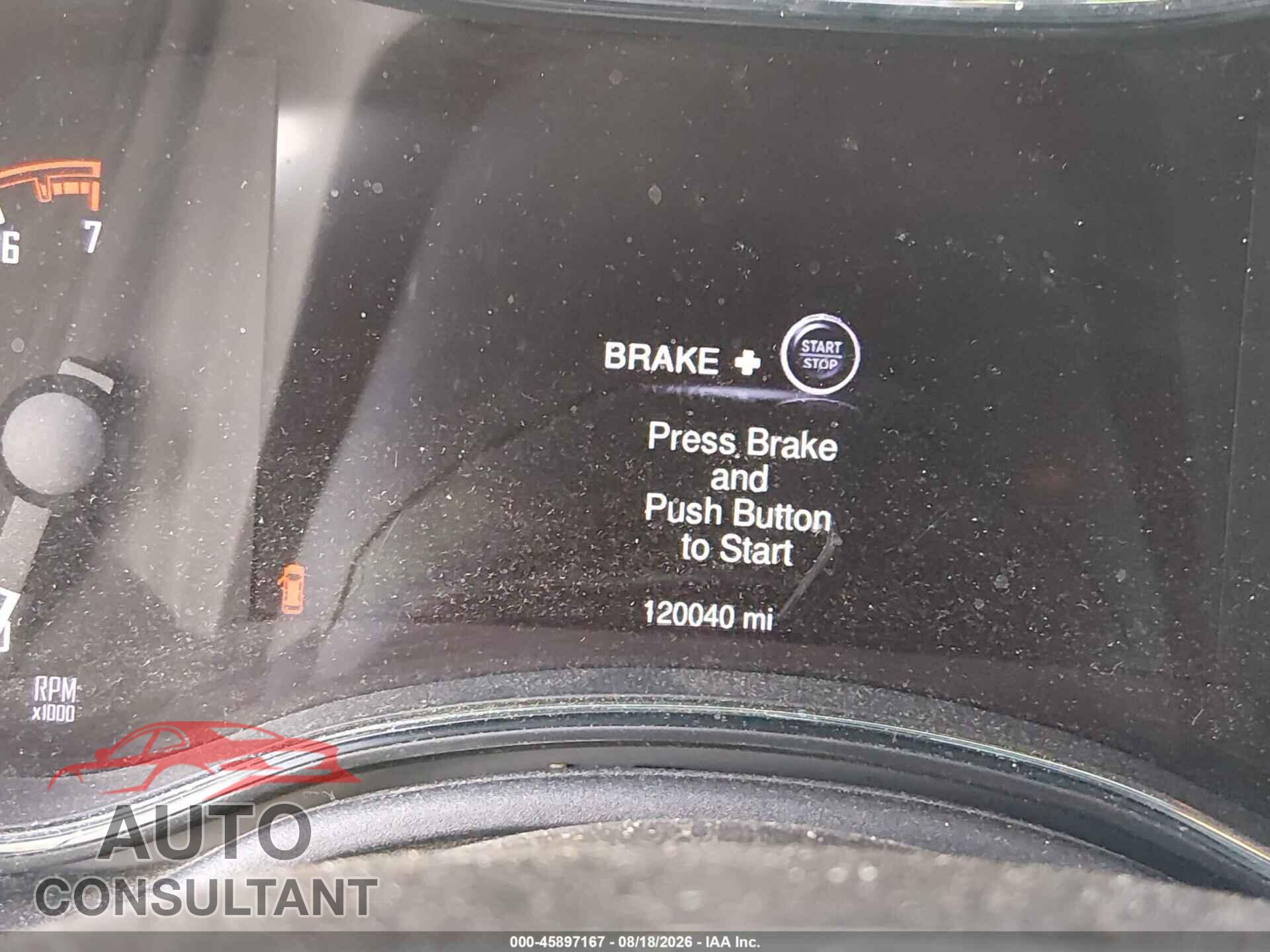 DODGE DURANGO 2015 - 1C4RDHEG3FC737443