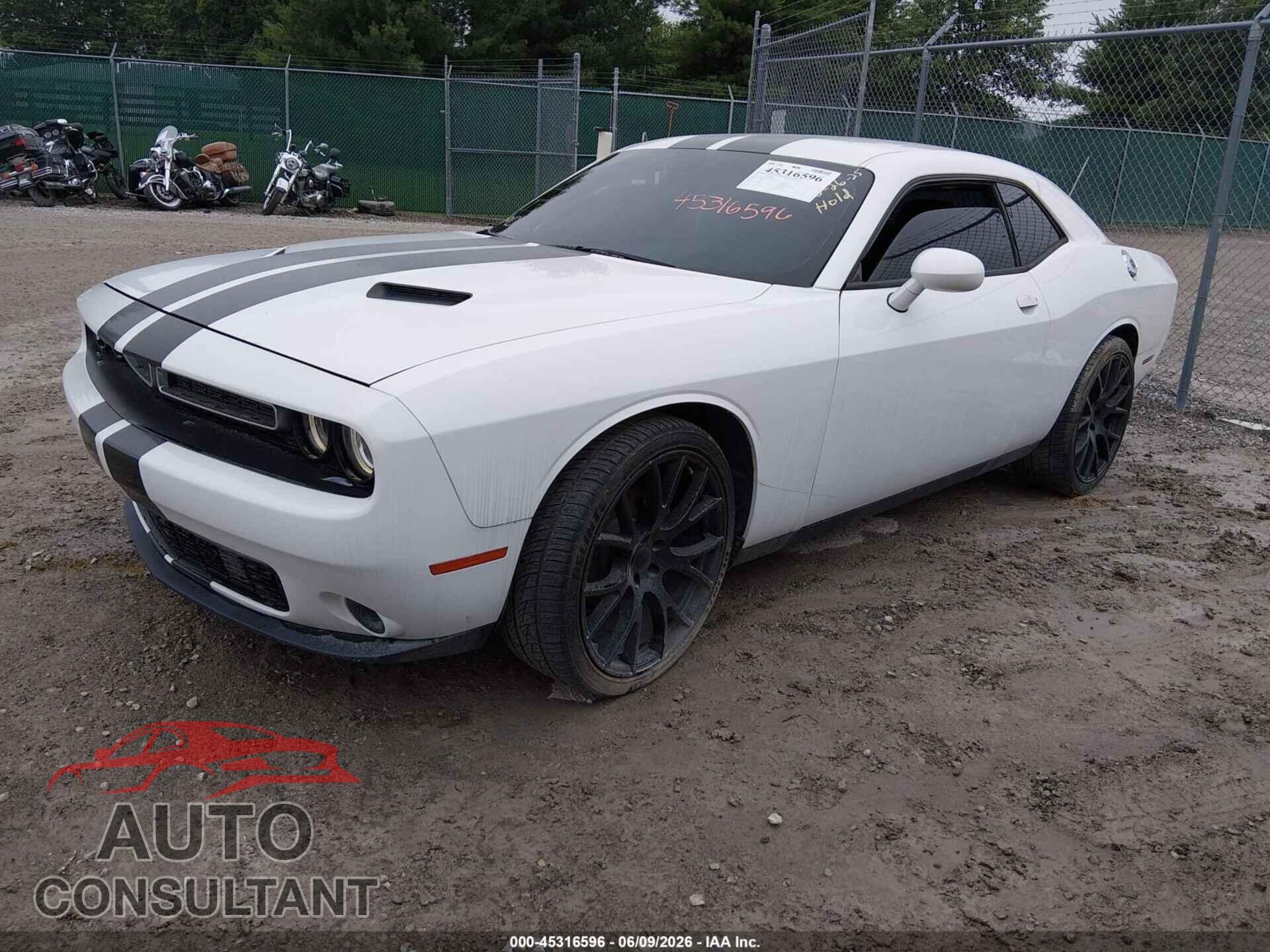 DODGE CHALLENGER 2016 - 2C3CDZAG6GH200876