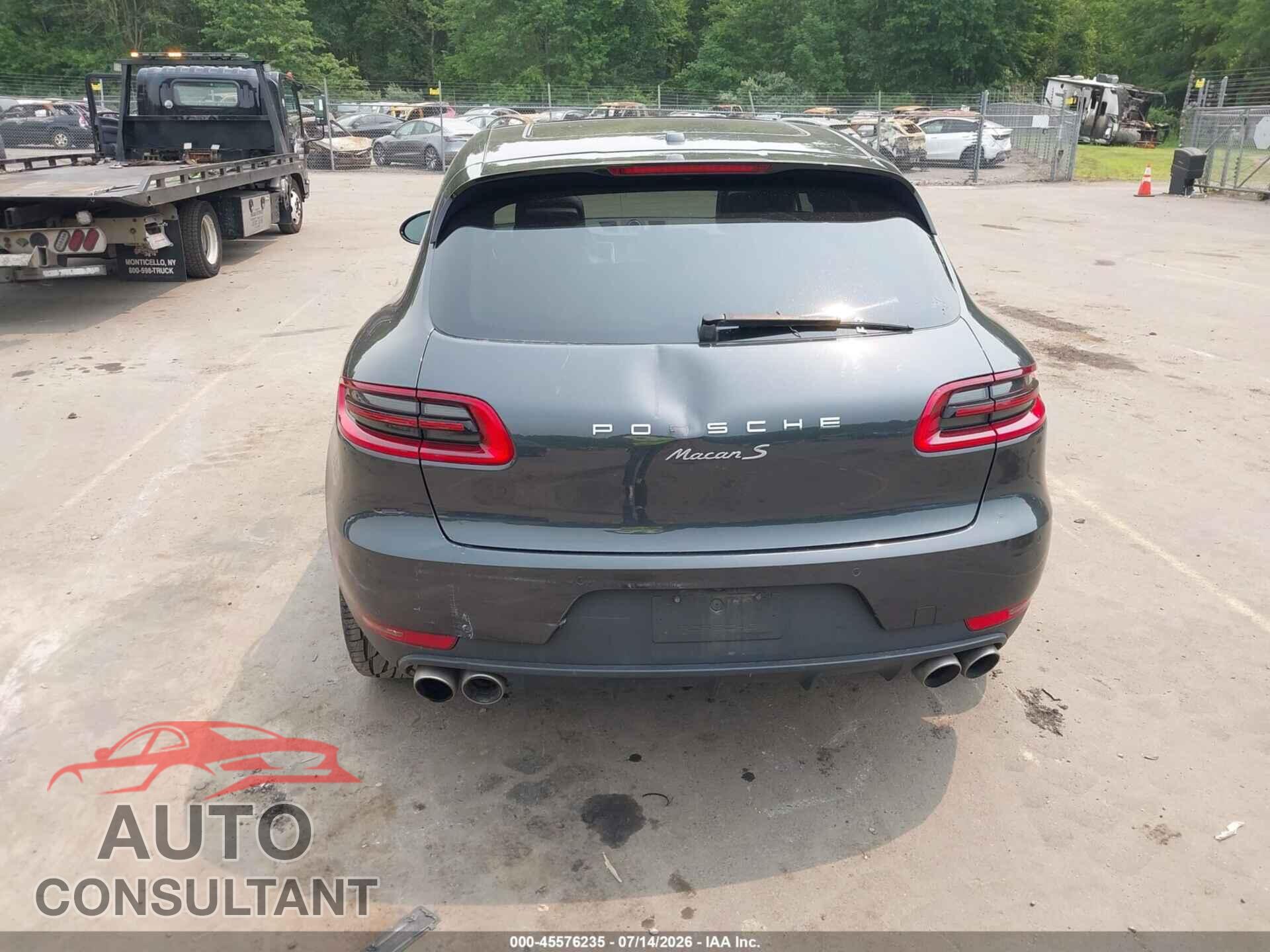 PORSCHE MACAN 2017 - WP1AB2A56HLB14811