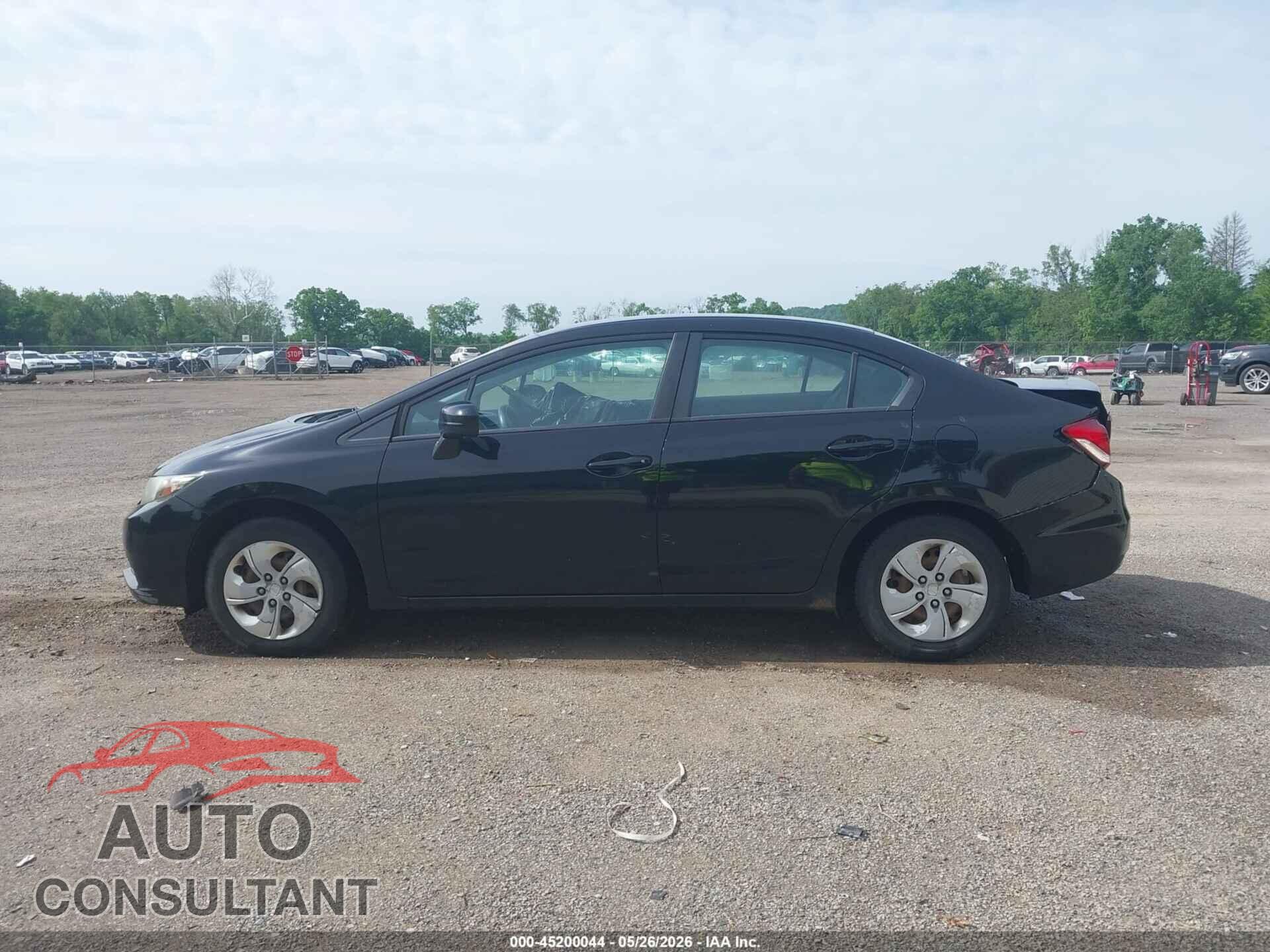 HONDA CIVIC 2014 - 2HGFB2F55EH544100