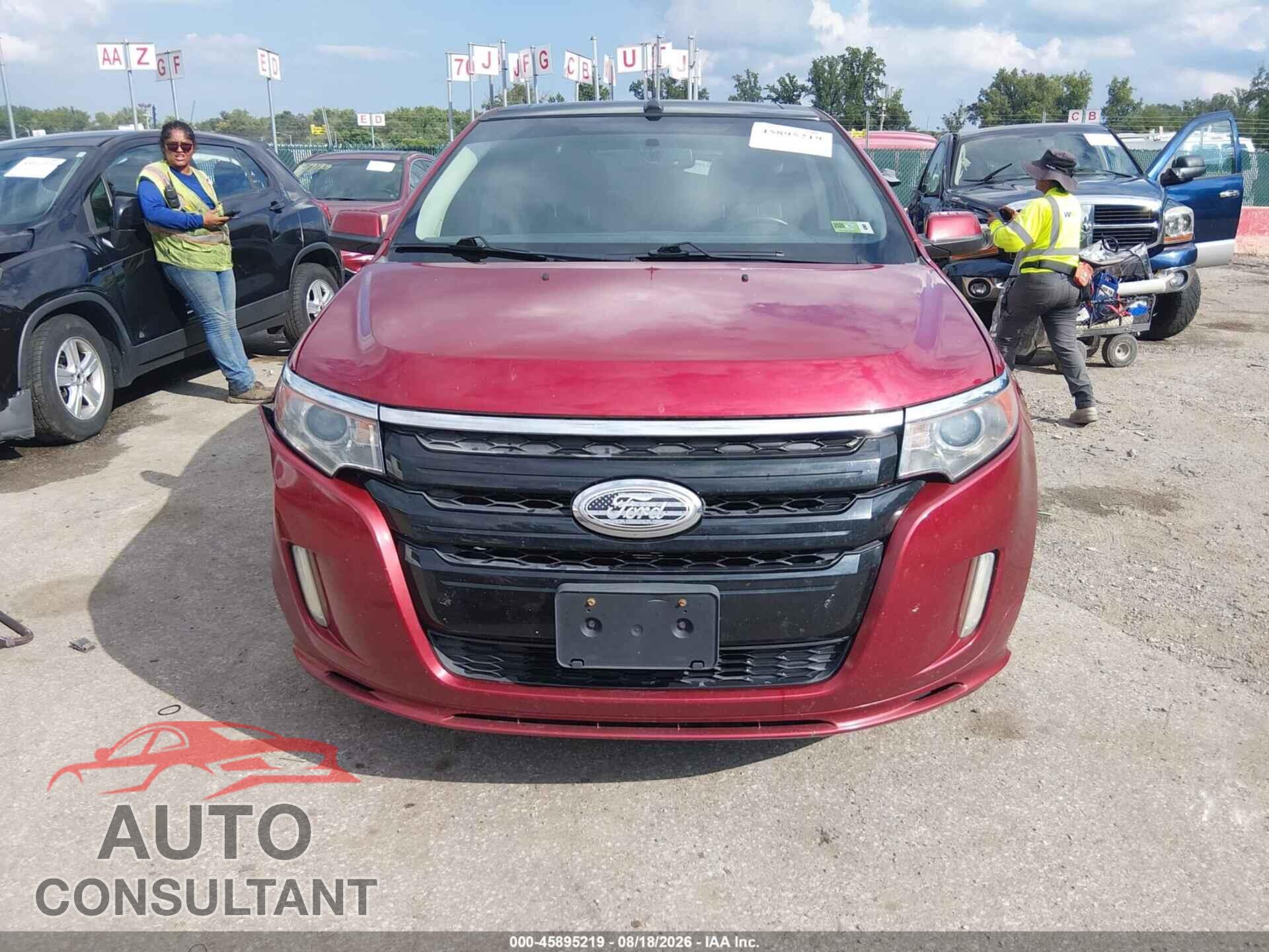 FORD EDGE 2013 - 2FMDK4AK3DBC77521
