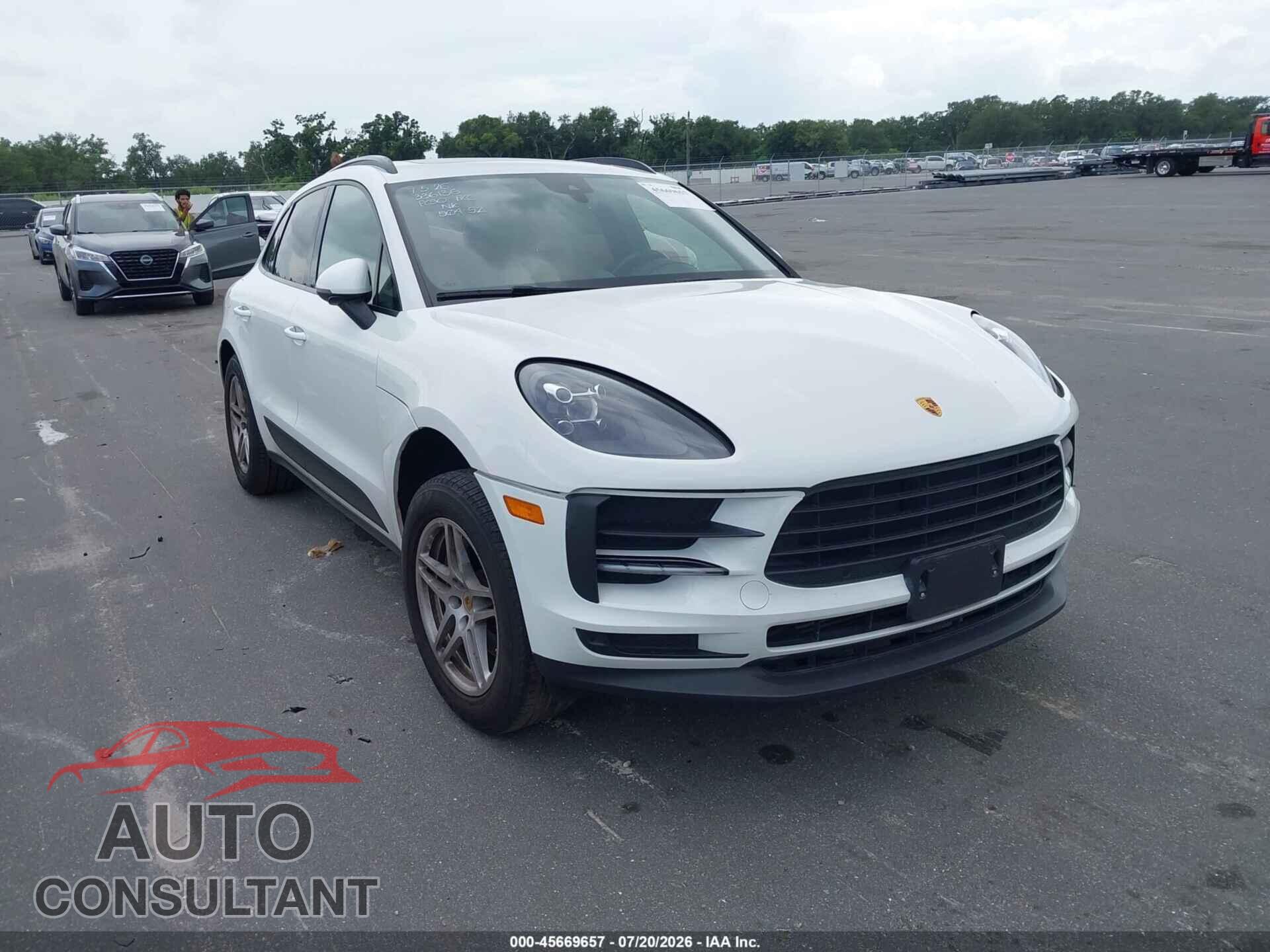 PORSCHE MACAN 2021 - WP1AA2A55MLB08690