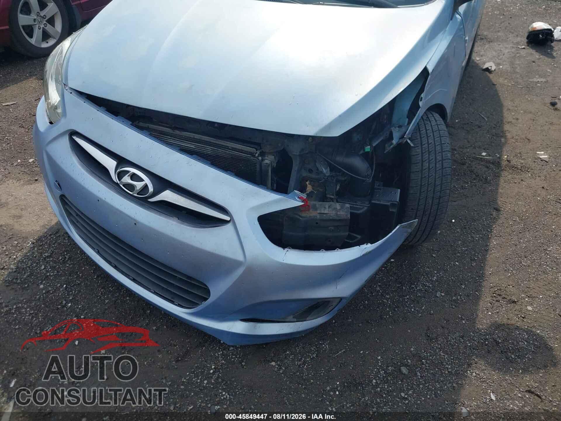HYUNDAI ACCENT 2013 - KMHCT4AE3DU562054