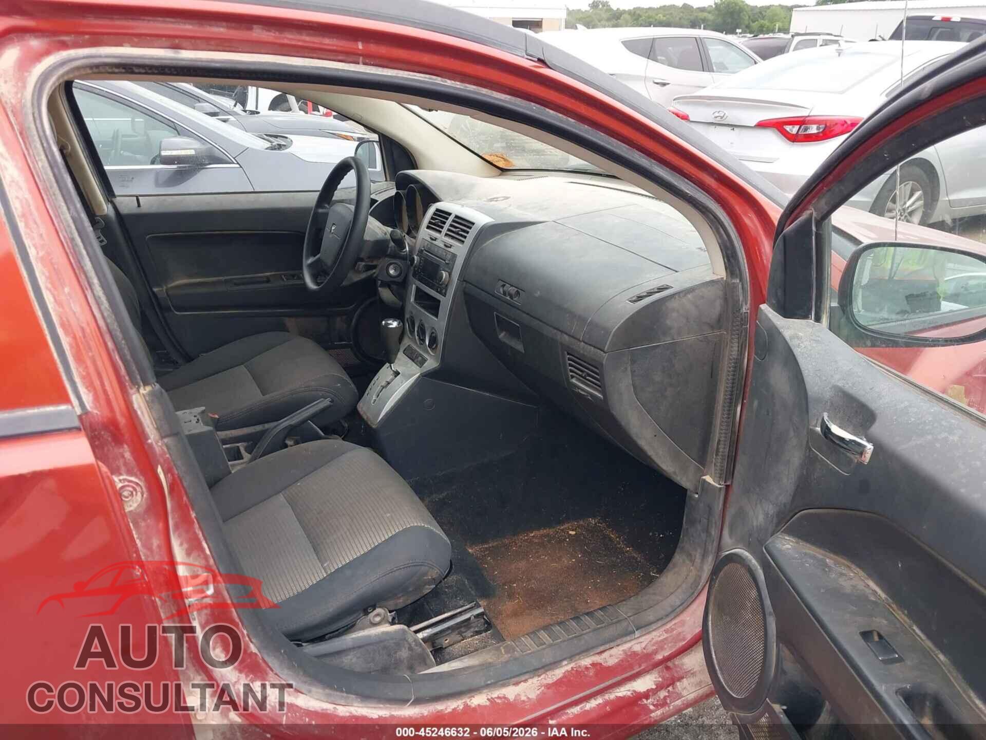 DODGE CALIBER 2009 - 1B3HB48A39D206972