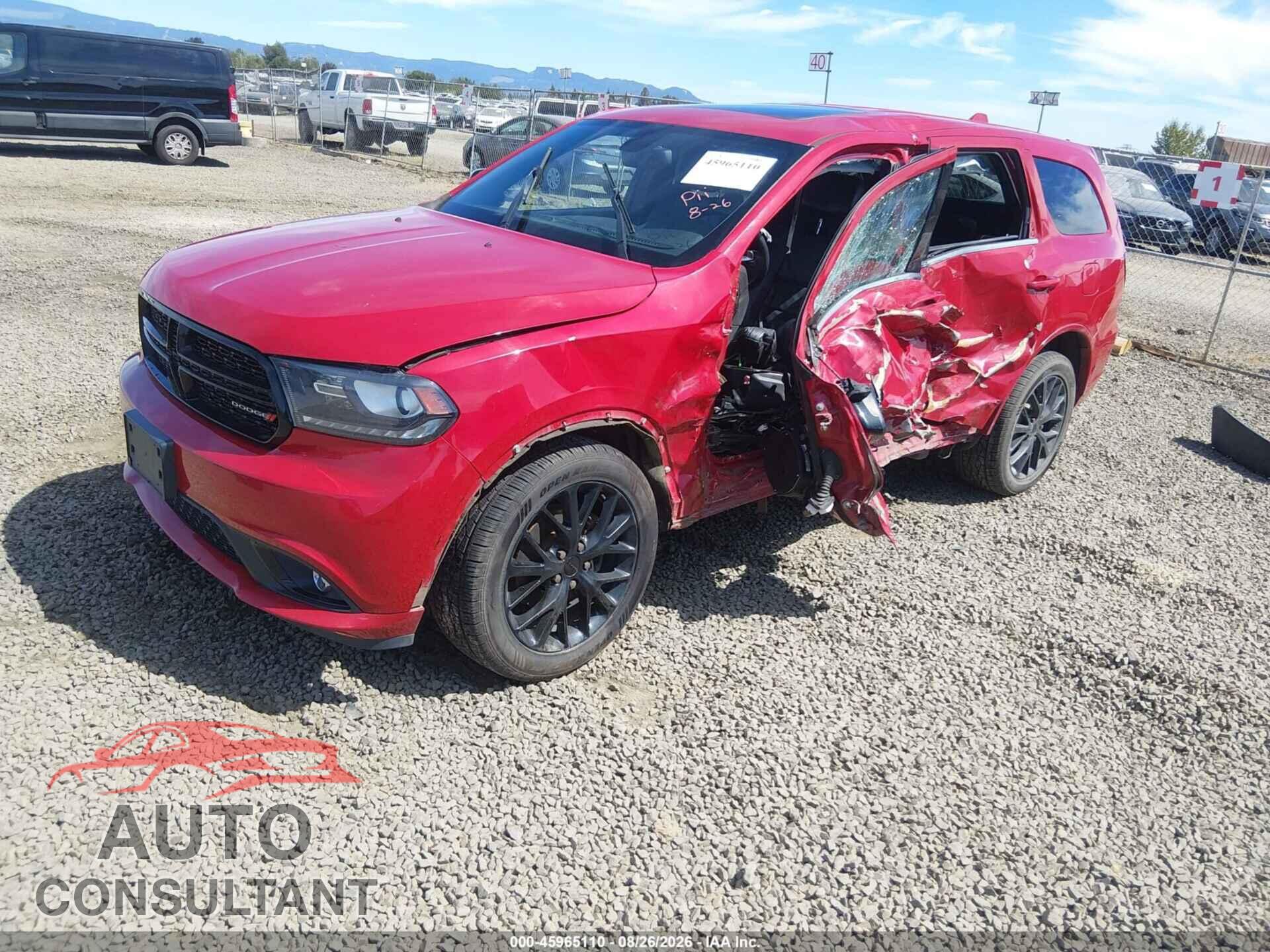 DODGE DURANGO 2015 - 1C4RDJDG2FC881140