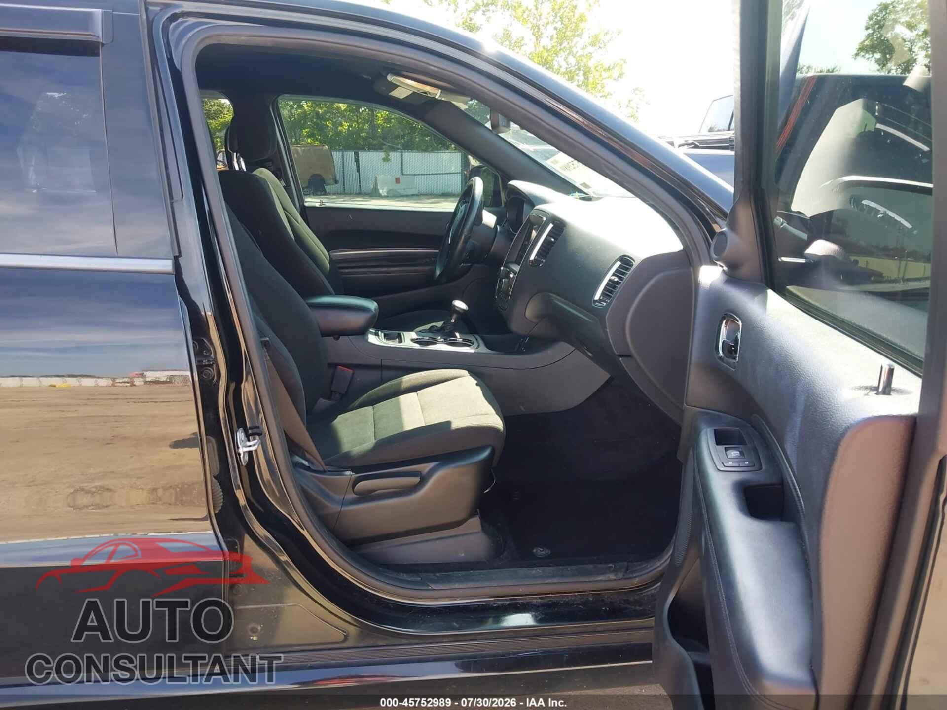 DODGE DURANGO 2019 - 1C4RDJDG9KC598079