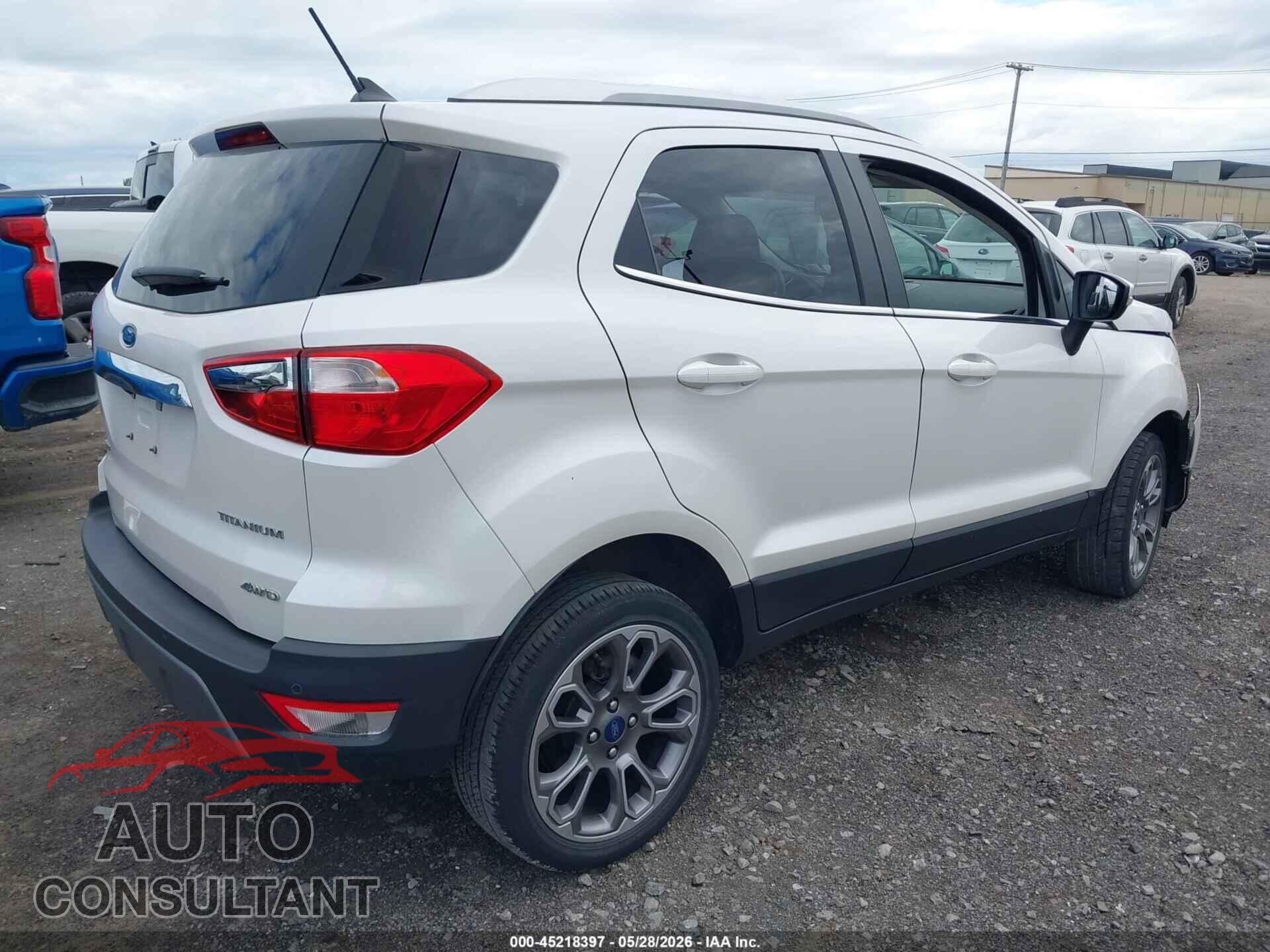 FORD ECOSPORT 2021 - MAJ6S3KL5MC398166