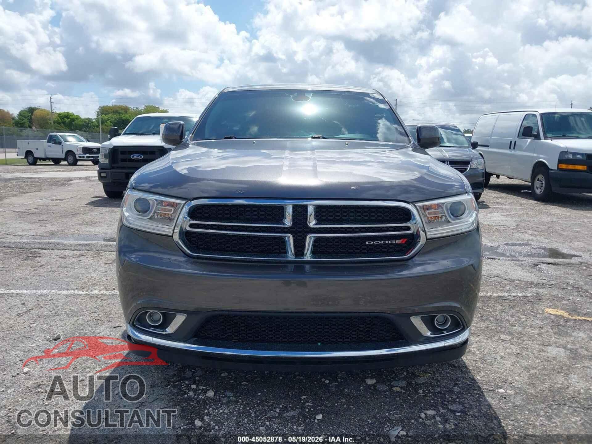 DODGE DURANGO 2019 - 1C4RDJAG2KC585226