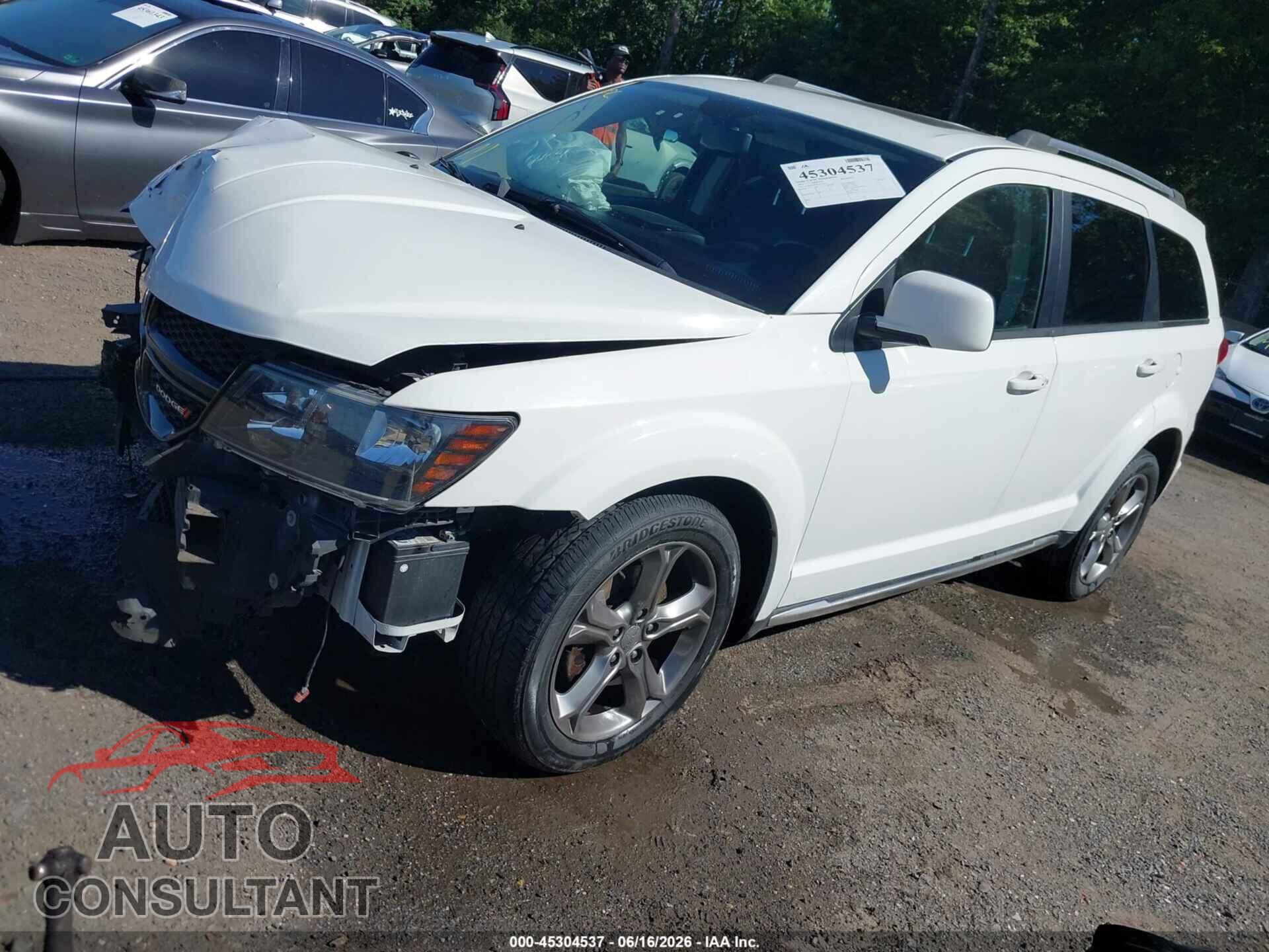 DODGE JOURNEY 2017 - 3C4PDCGG9HT613742