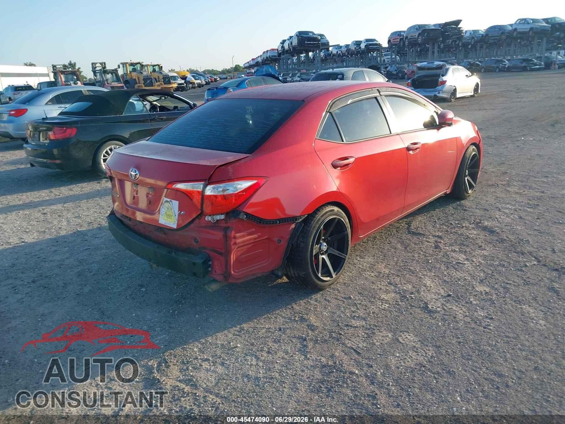 TOYOTA COROLLA 2016 - 5YFBURHE5GP377005