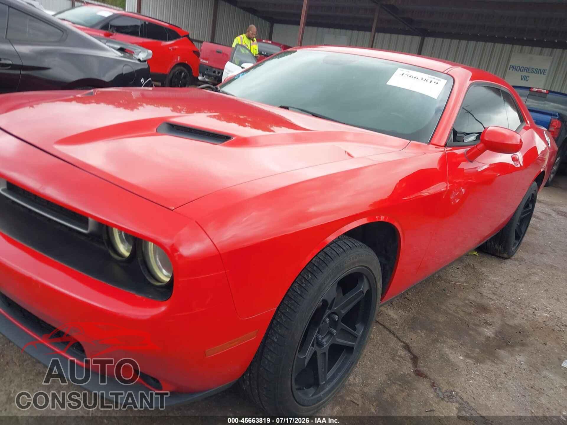 DODGE CHALLENGER 2016 - 2C3CDZAG1GH184666