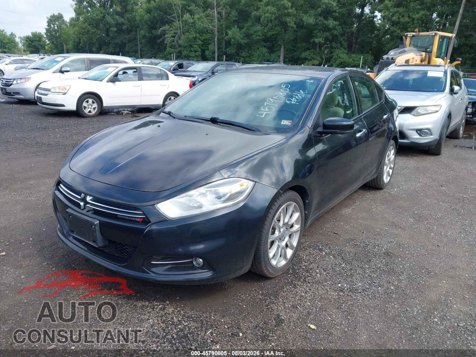 DODGE DART 2013 - 1C3CDFCA6DD188650