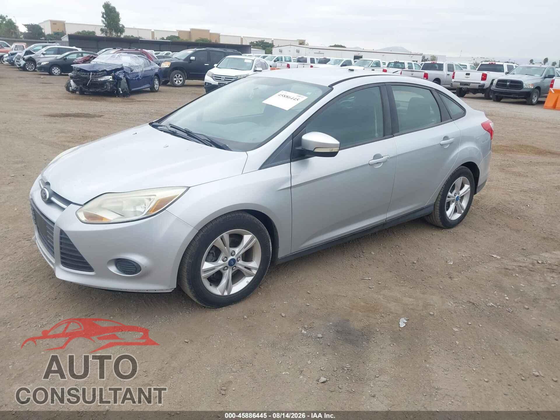 FORD FOCUS 2013 - 1FADP3F2XDL266644