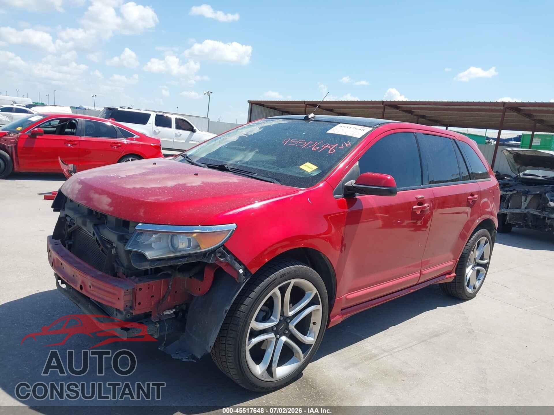 FORD EDGE 2012 - 2FMDK4AK7CBA94489