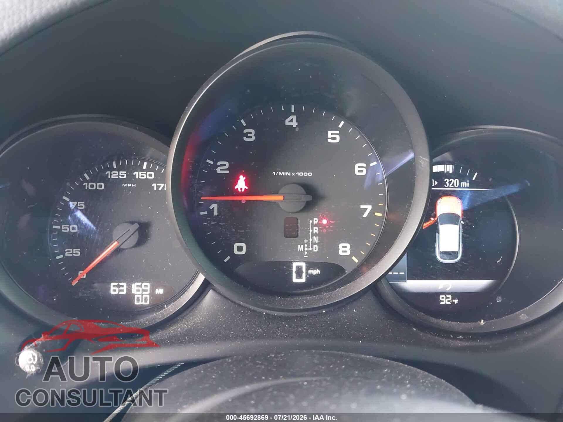 PORSCHE MACAN 2019 - WP1AA2A59KLB07121