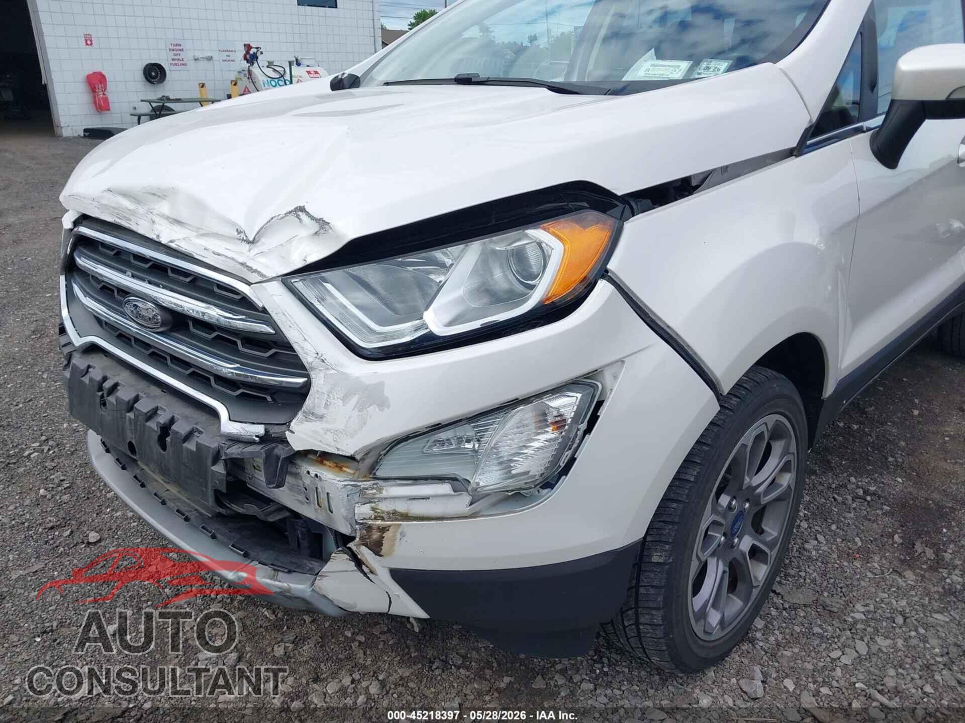 FORD ECOSPORT 2021 - MAJ6S3KL5MC398166