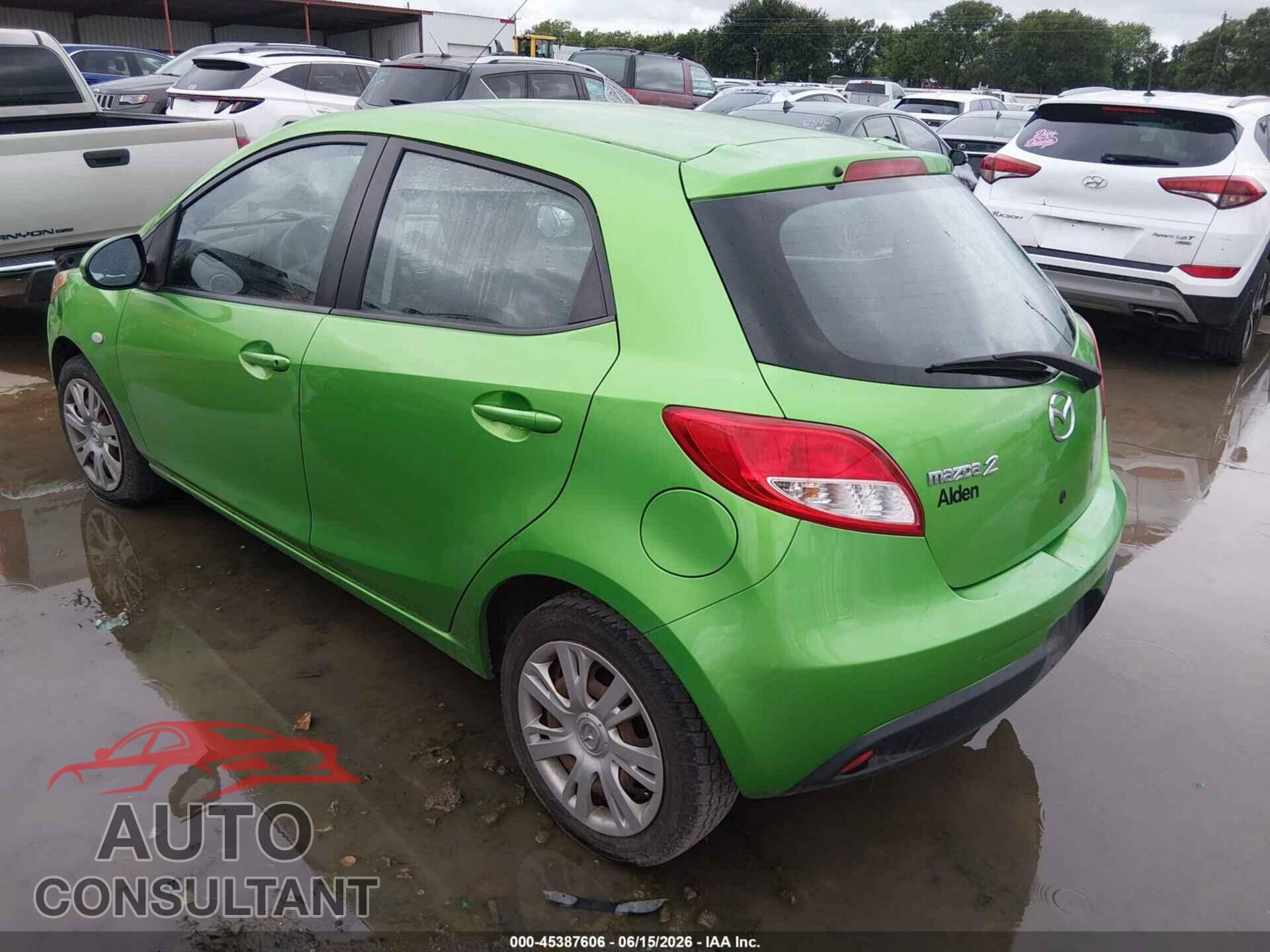 MAZDA MAZDA2 2013 - JM1DE1KZ1D0165663