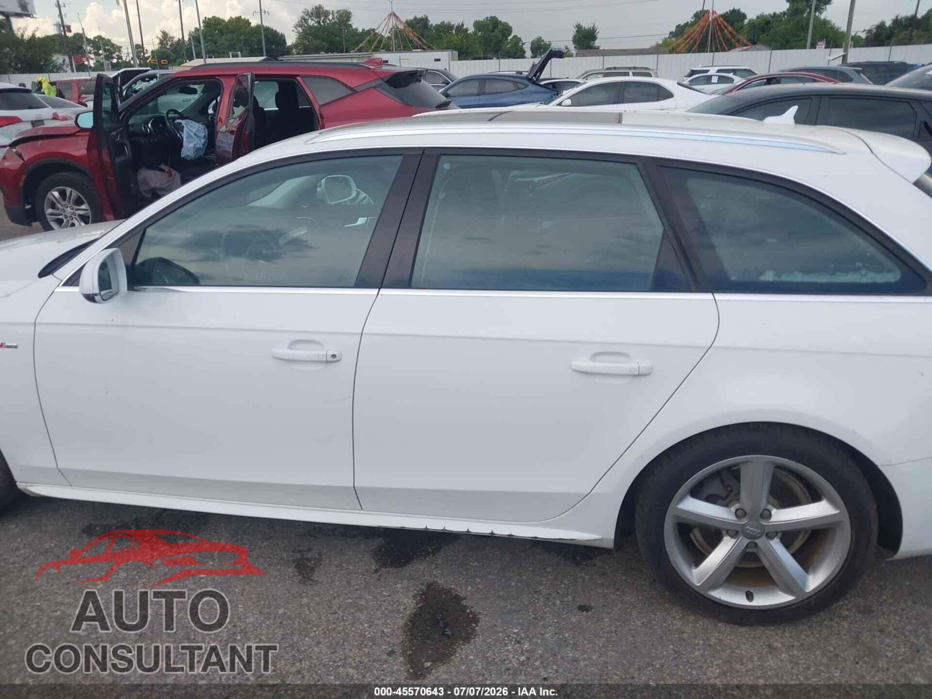 AUDI A4 2012 - WAU4FBFL0CA084488
