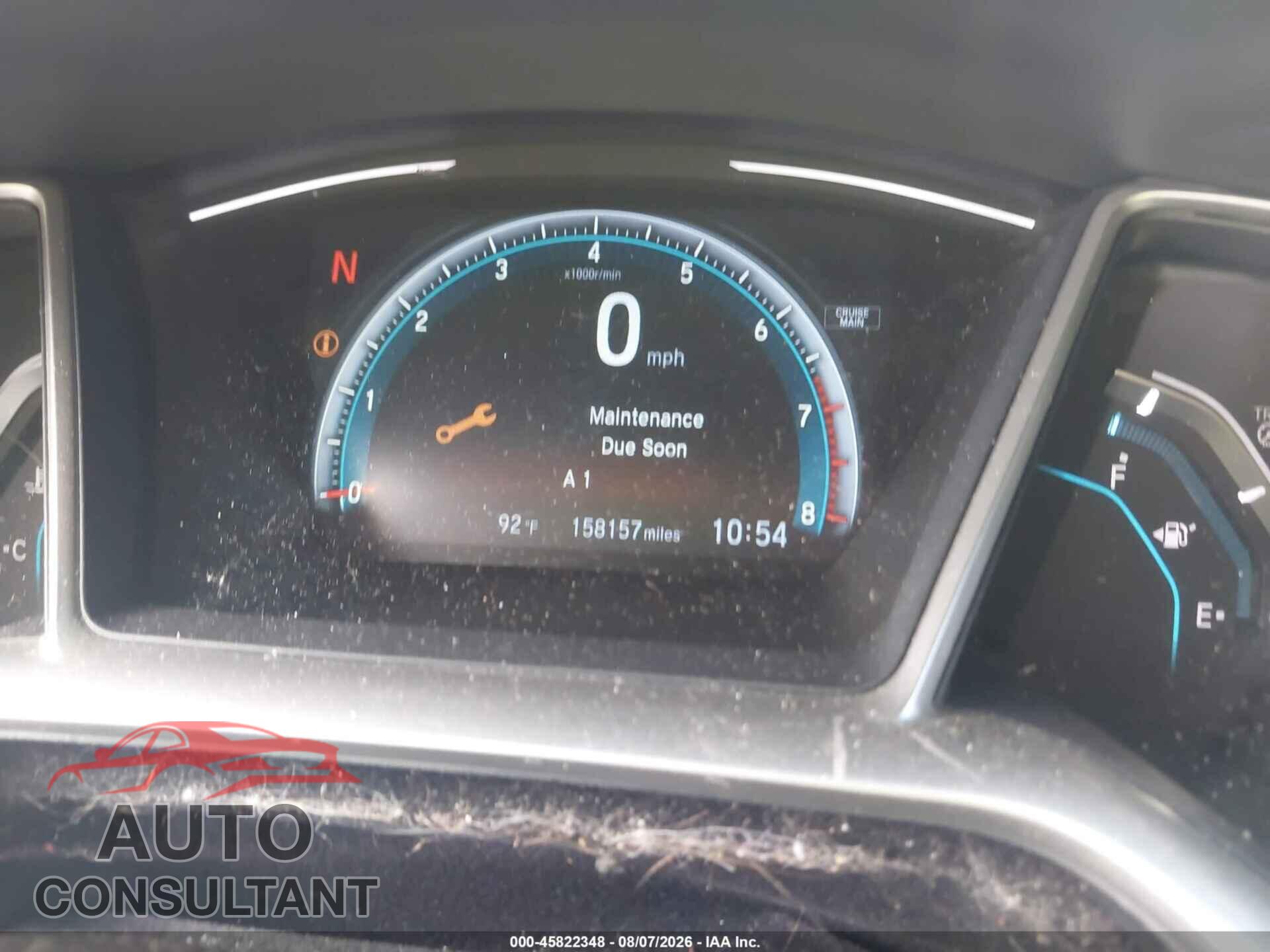 HONDA CIVIC 2017 - 19XFC2F72HE033019