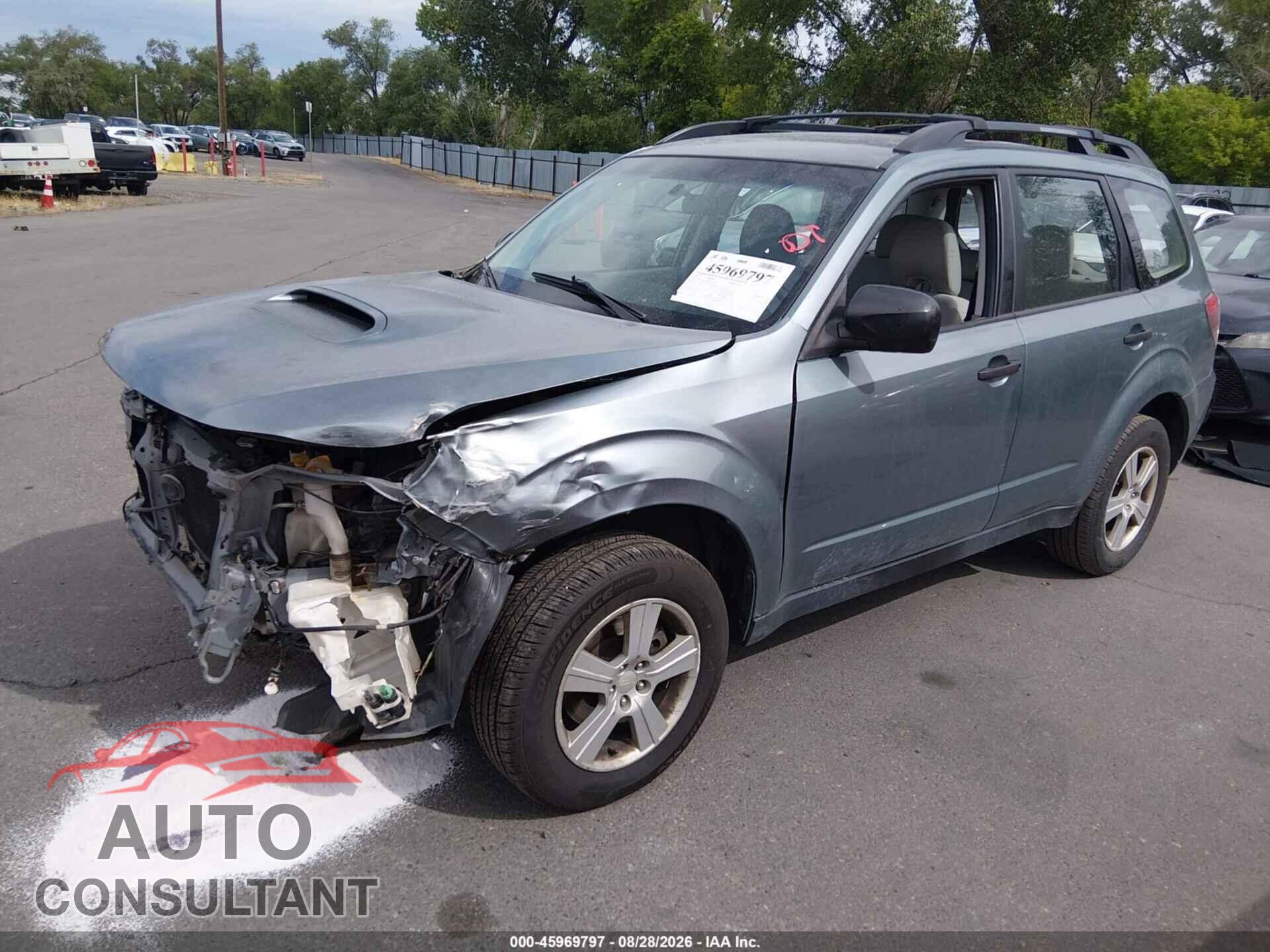 SUBARU FORESTER 2012 - JF2SHBBC5CH452957